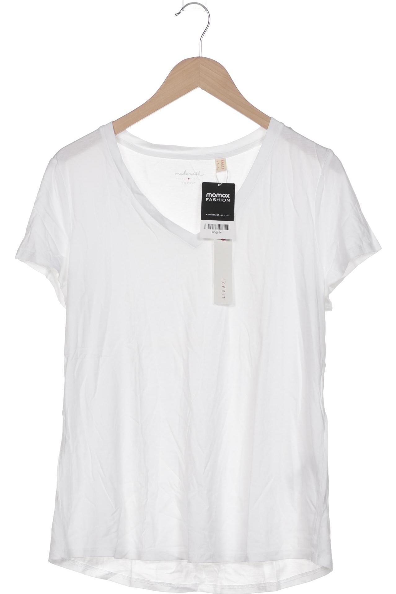 

Esprit Damen T-Shirt, weiß, Gr. 46