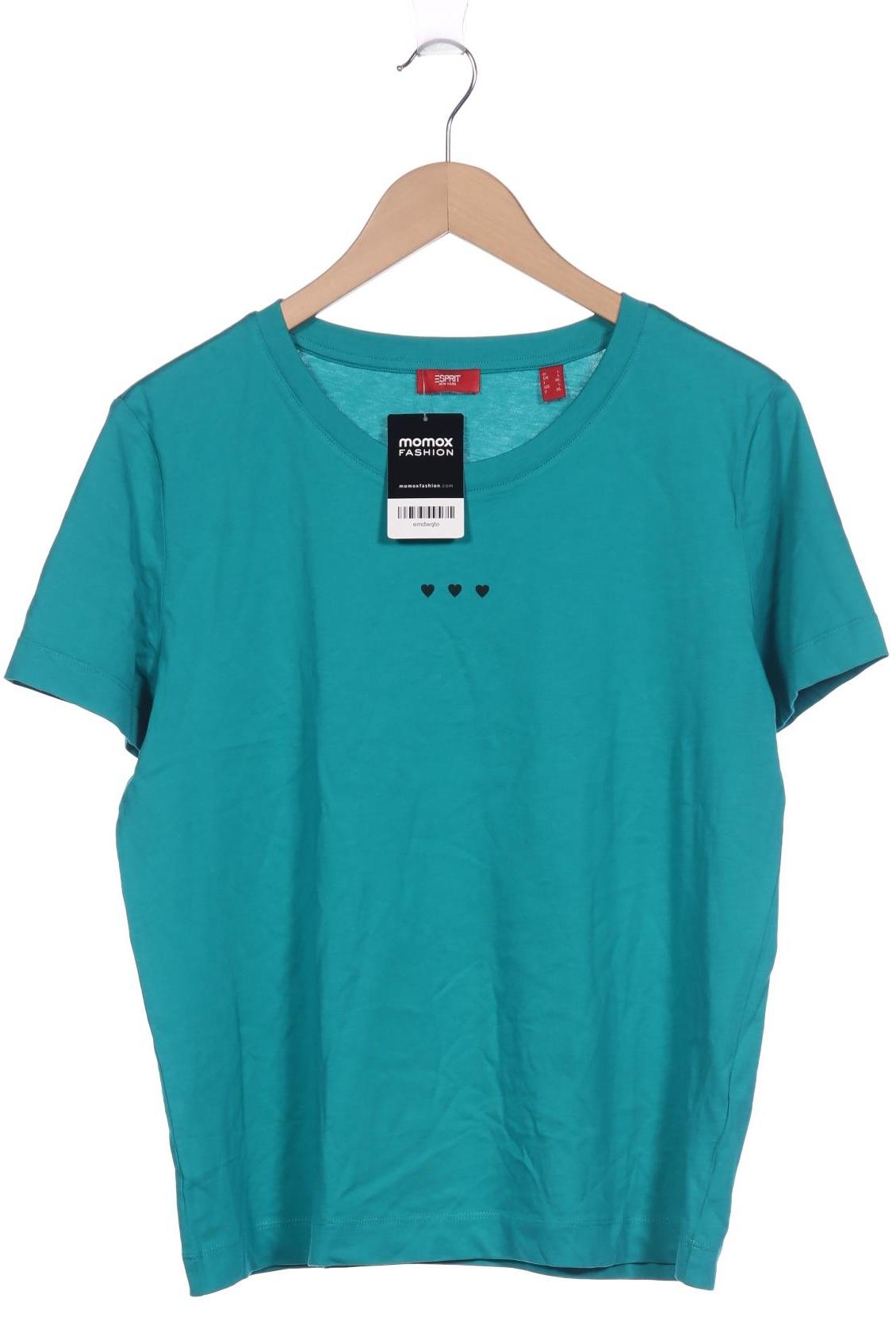 

Esprit Damen T-Shirt, türkis, Gr. 42