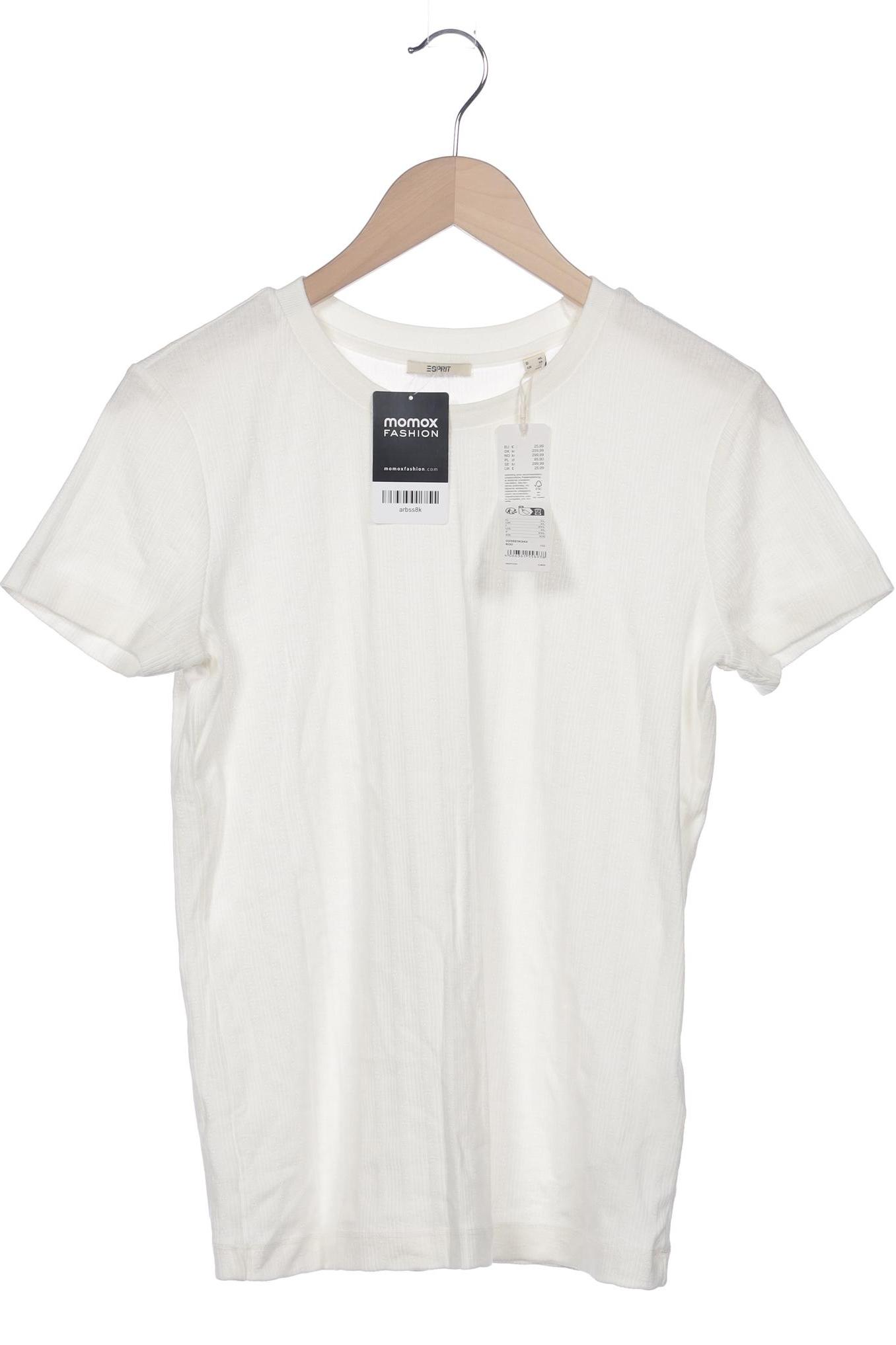 

Esprit Damen T-Shirt, cremeweiß, Gr. 44