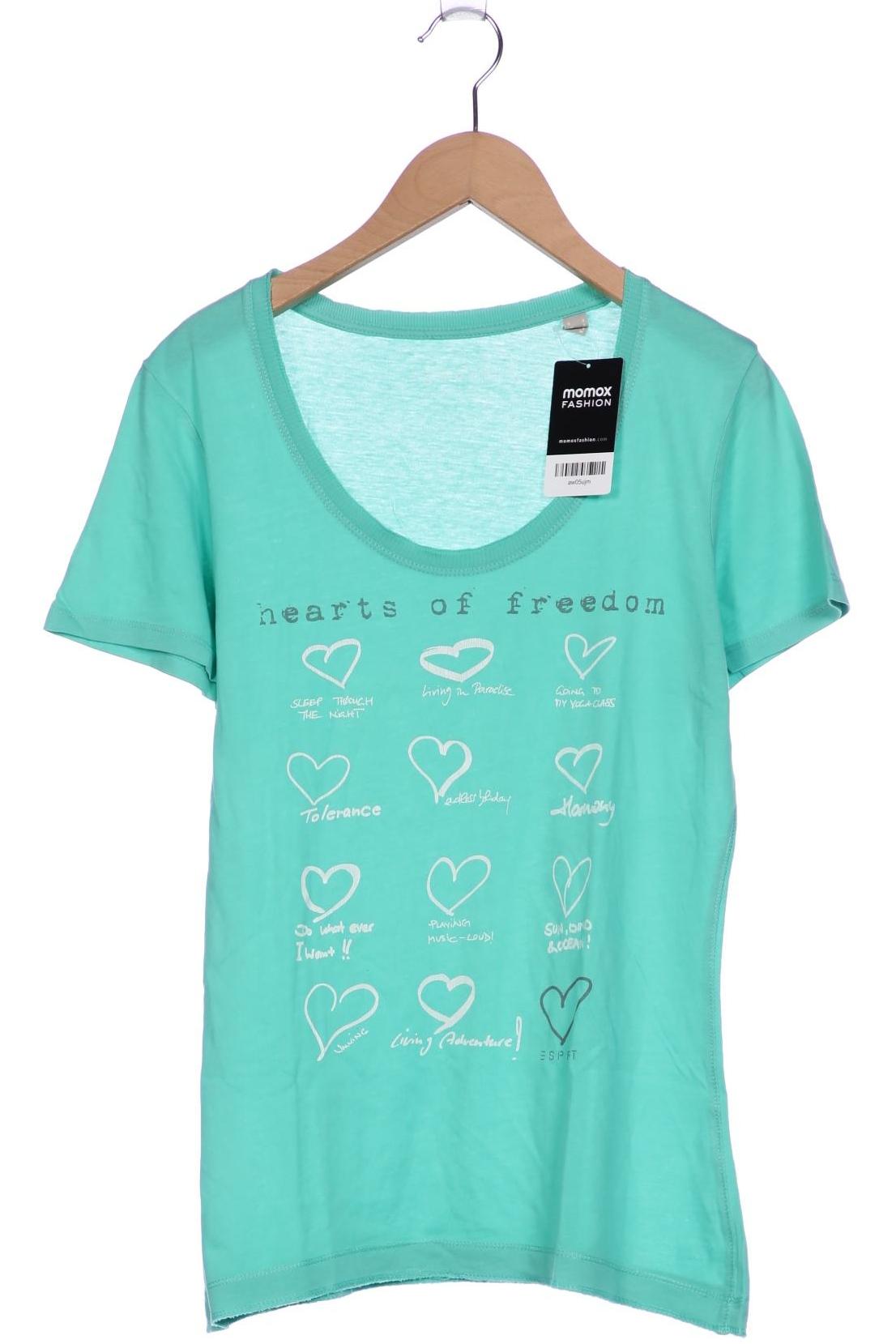 

Esprit Damen T-Shirt, grün, Gr. 36