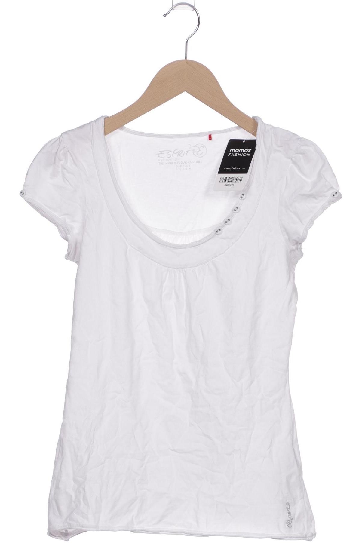 

Esprit Damen T-Shirt, weiß, Gr. 36