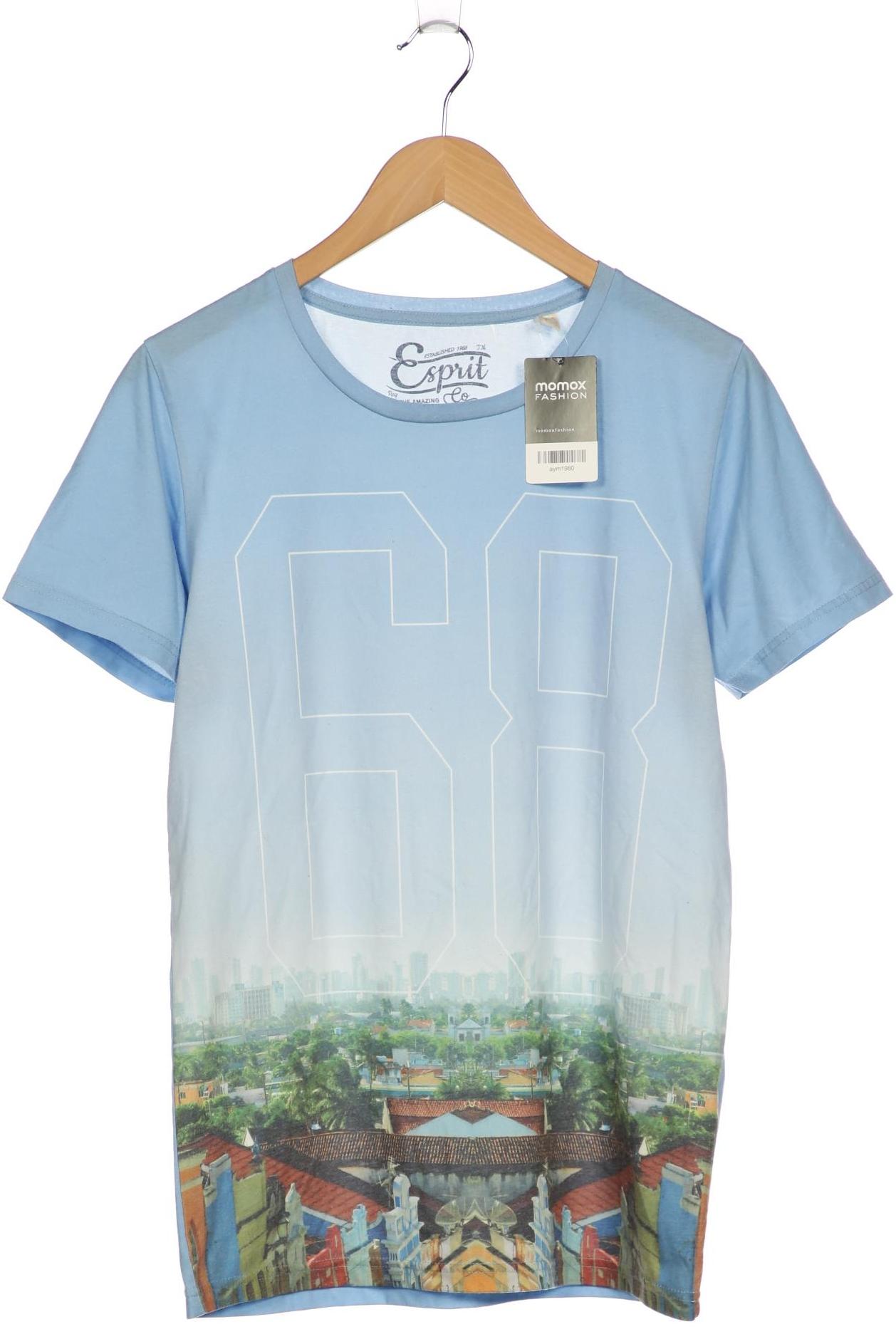 

Esprit Damen T-Shirt, hellblau, Gr. 38