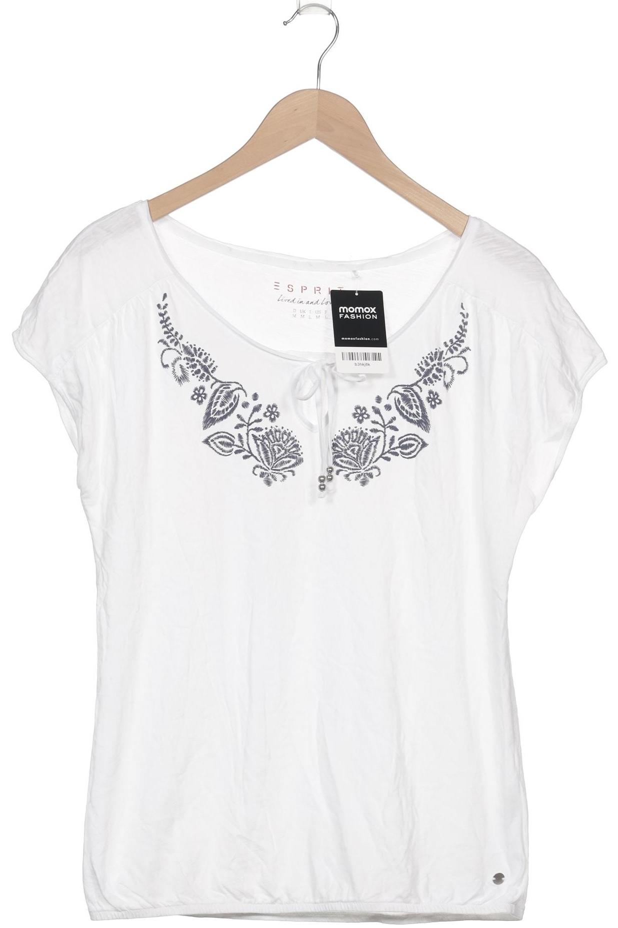 

Esprit Damen T-Shirt, weiß, Gr. 38