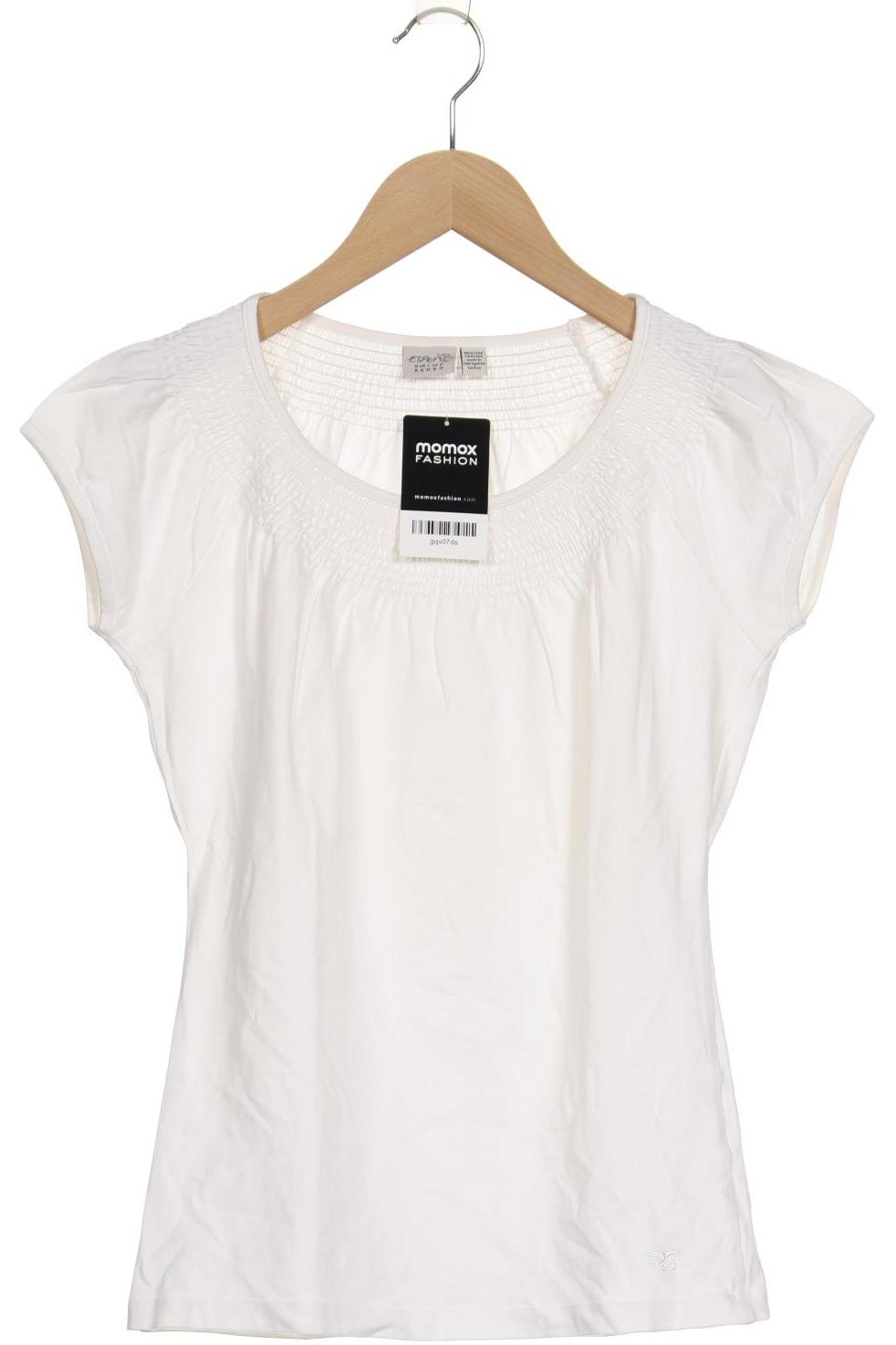 

Esprit Damen T-Shirt, cremeweiß, Gr. 36
