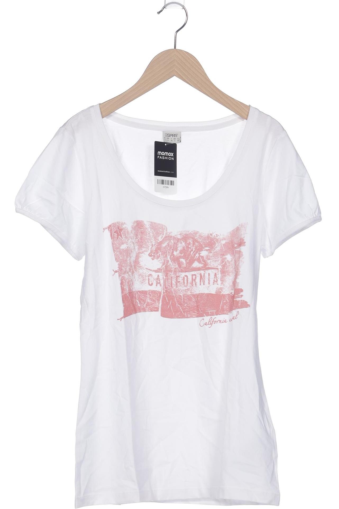 

Esprit Damen T-Shirt, weiß, Gr. 42