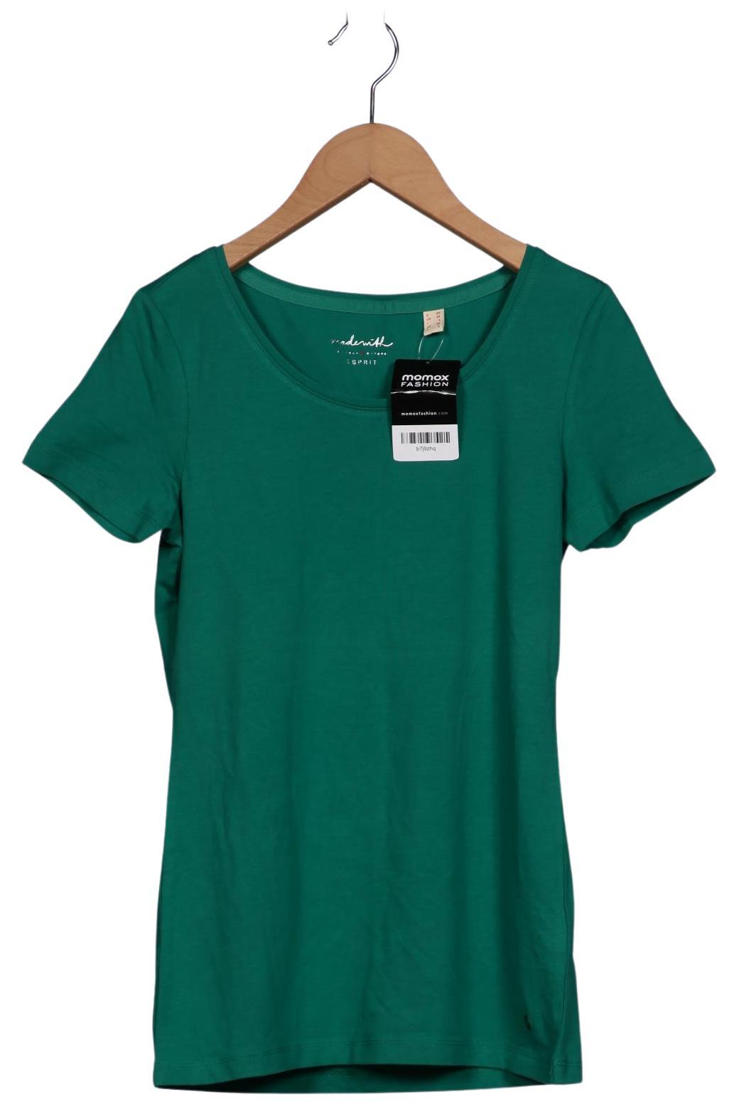 

Esprit Damen T-Shirt, grün, Gr. 34