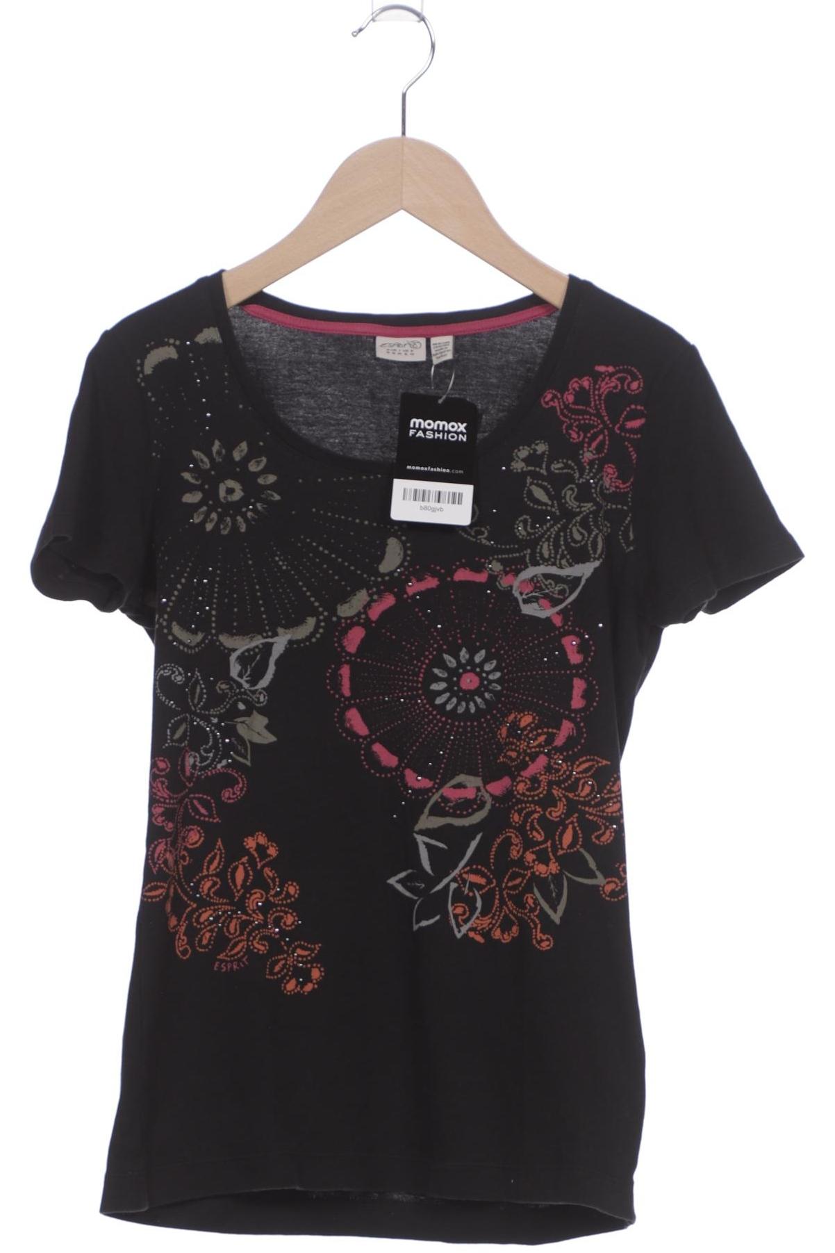 

Esprit Damen T-Shirt, schwarz, Gr. 36