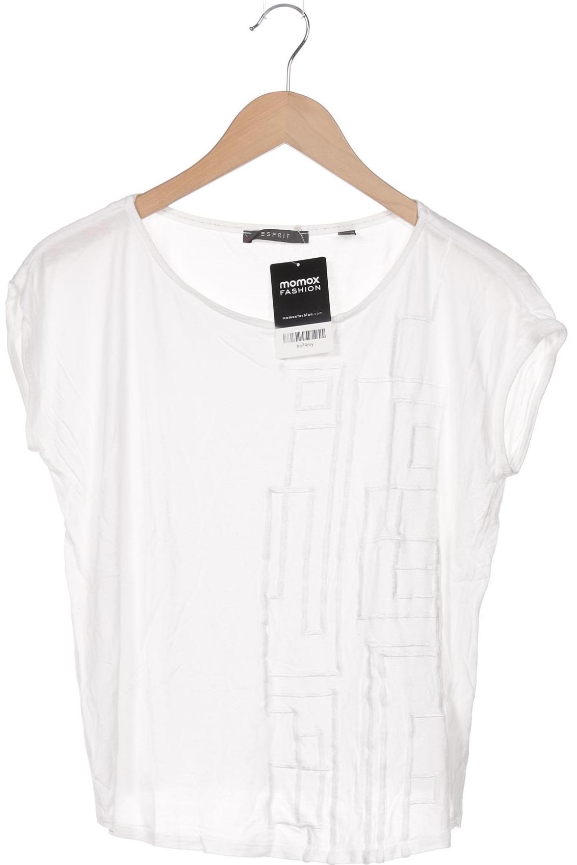 

Esprit Damen T-Shirt, weiß, Gr. 38