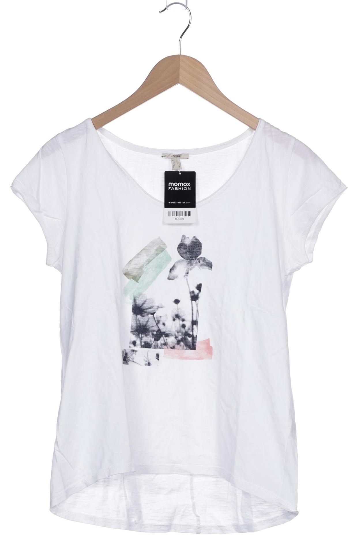 

Esprit Damen T-Shirt, weiß, Gr. 38