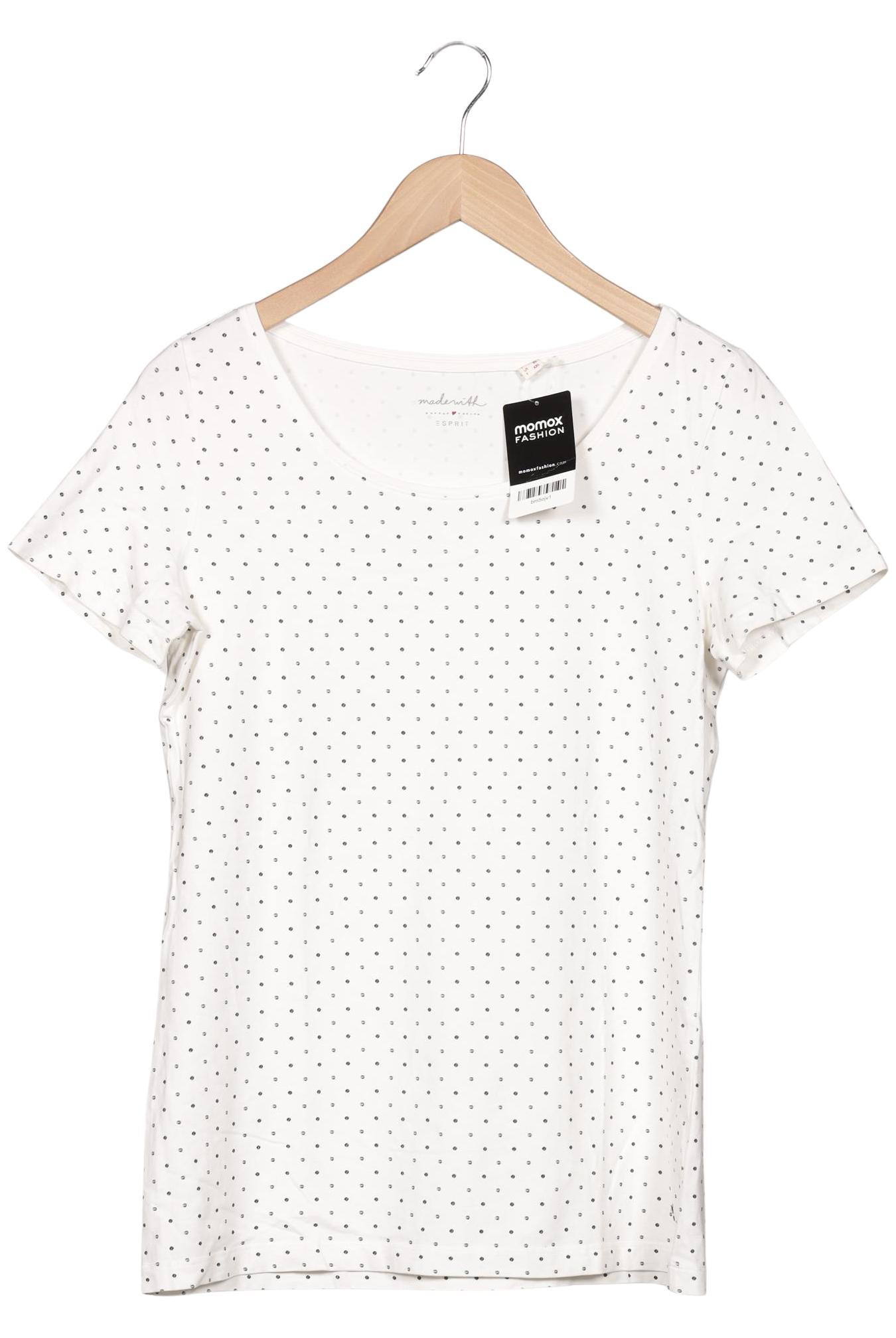 

Esprit Damen T-Shirt, weiß, Gr. 44