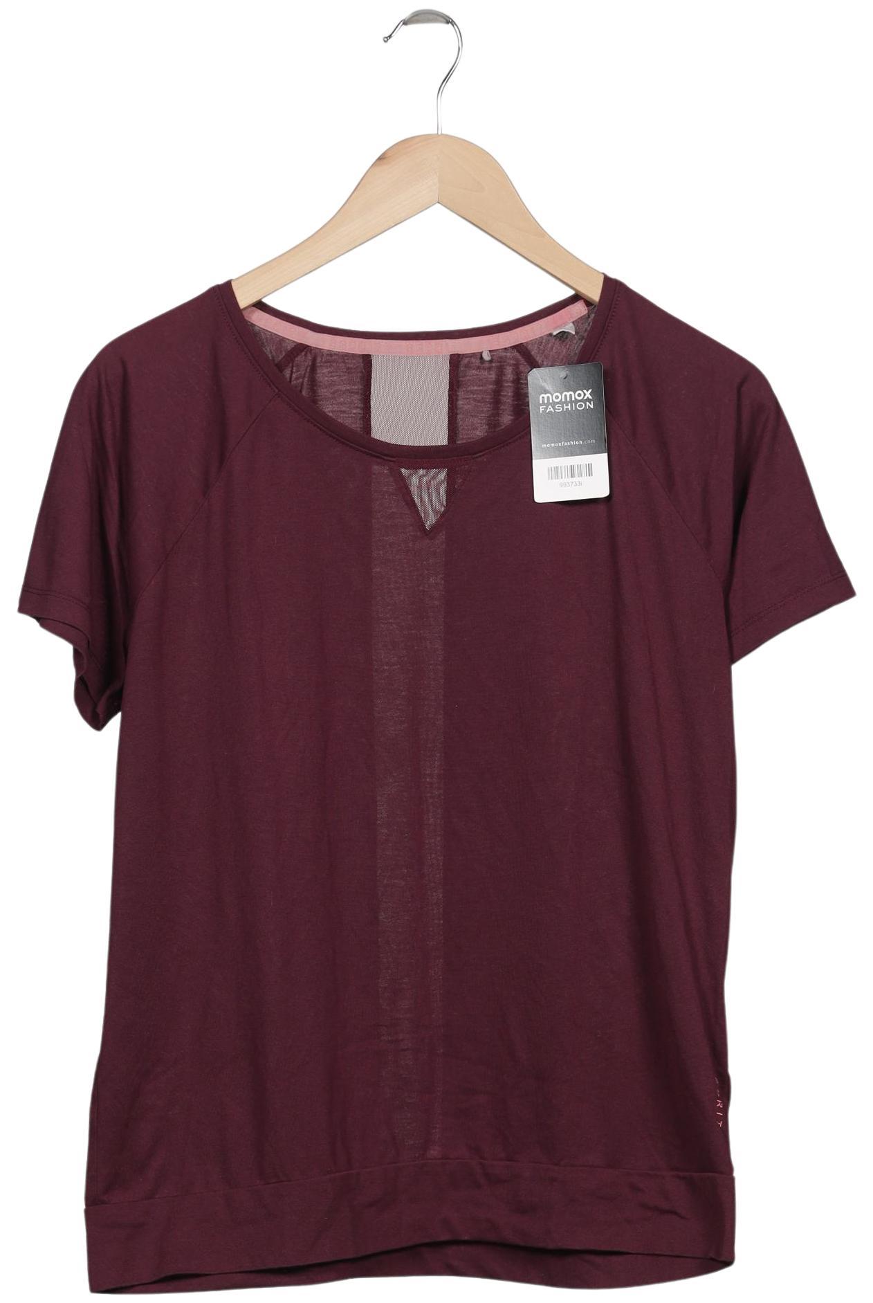 

Esprit Damen T-Shirt, bordeaux, Gr. 44