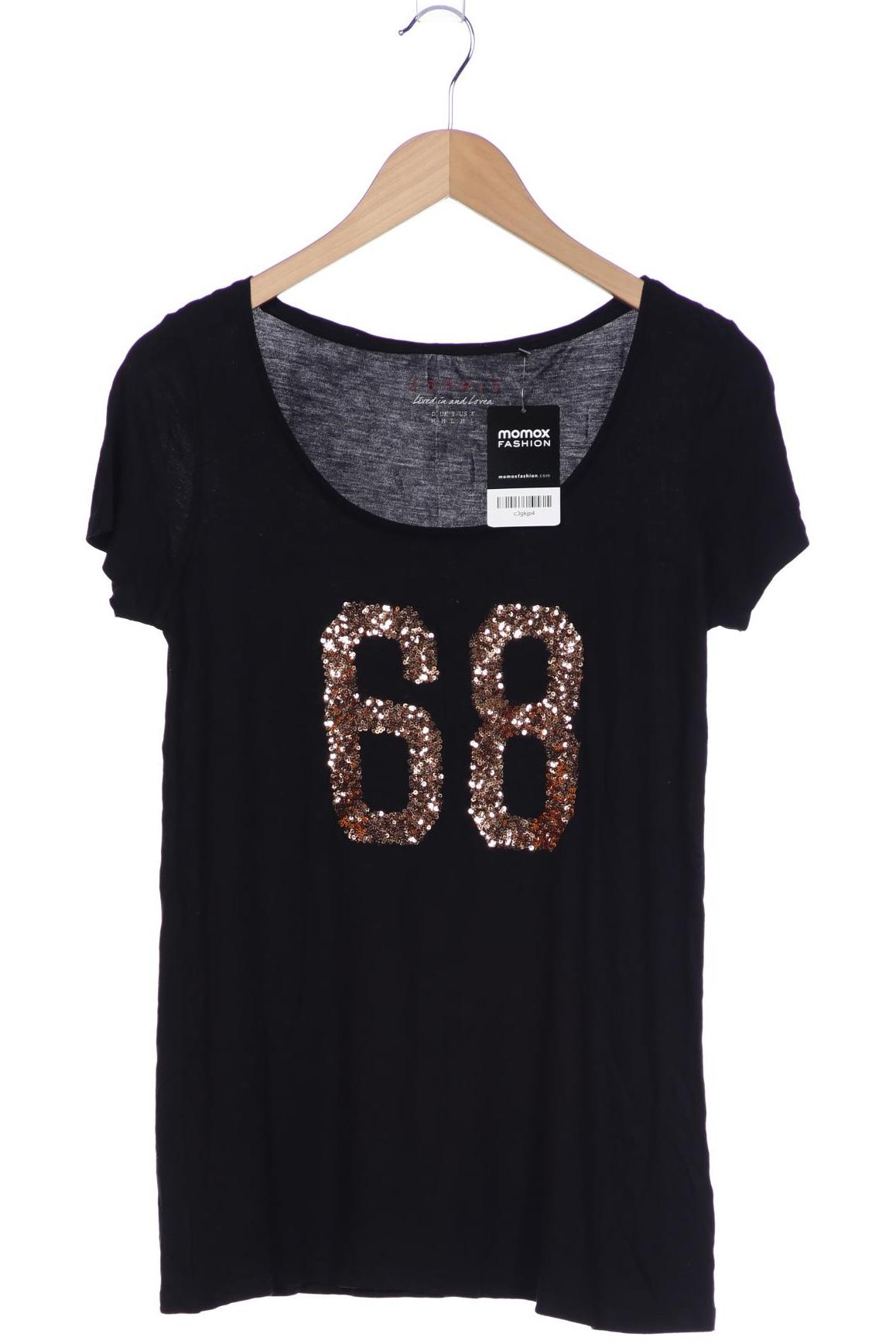 

Esprit Damen T-Shirt, schwarz, Gr. 38