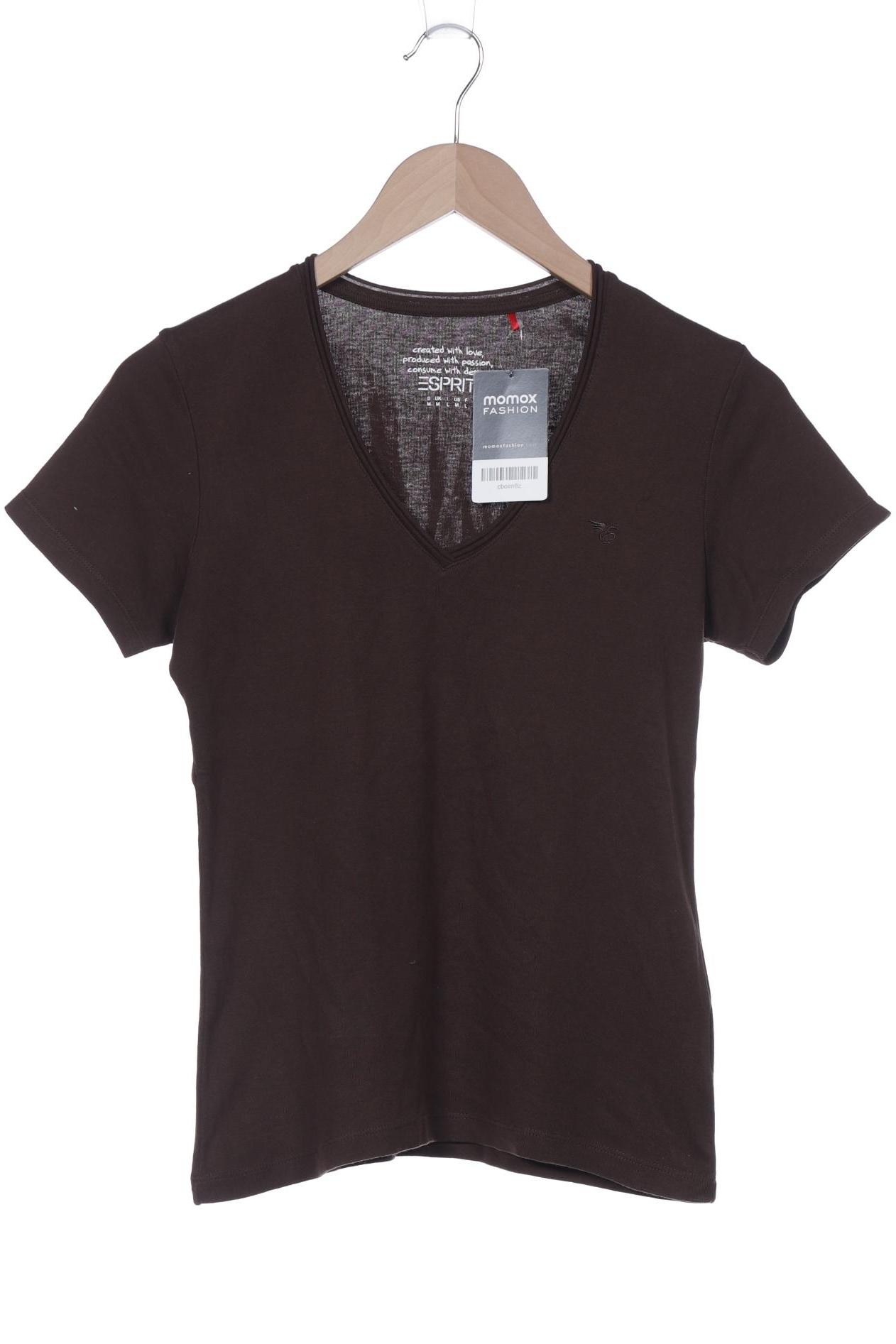 

Esprit Damen T-Shirt, braun, Gr. 38