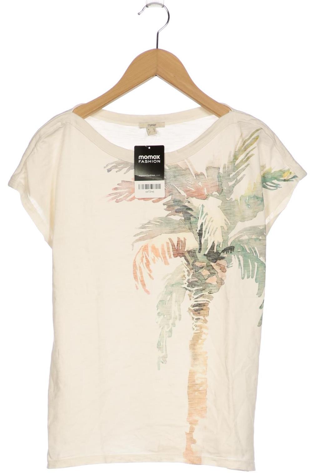 

Esprit Damen T-Shirt, cremeweiß, Gr. 34
