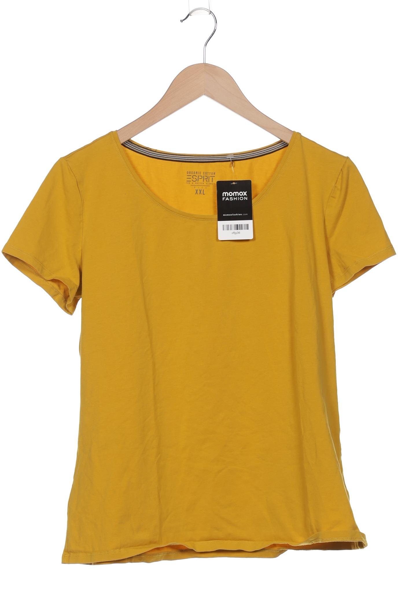 

Esprit Damen T-Shirt, gelb, Gr. 46