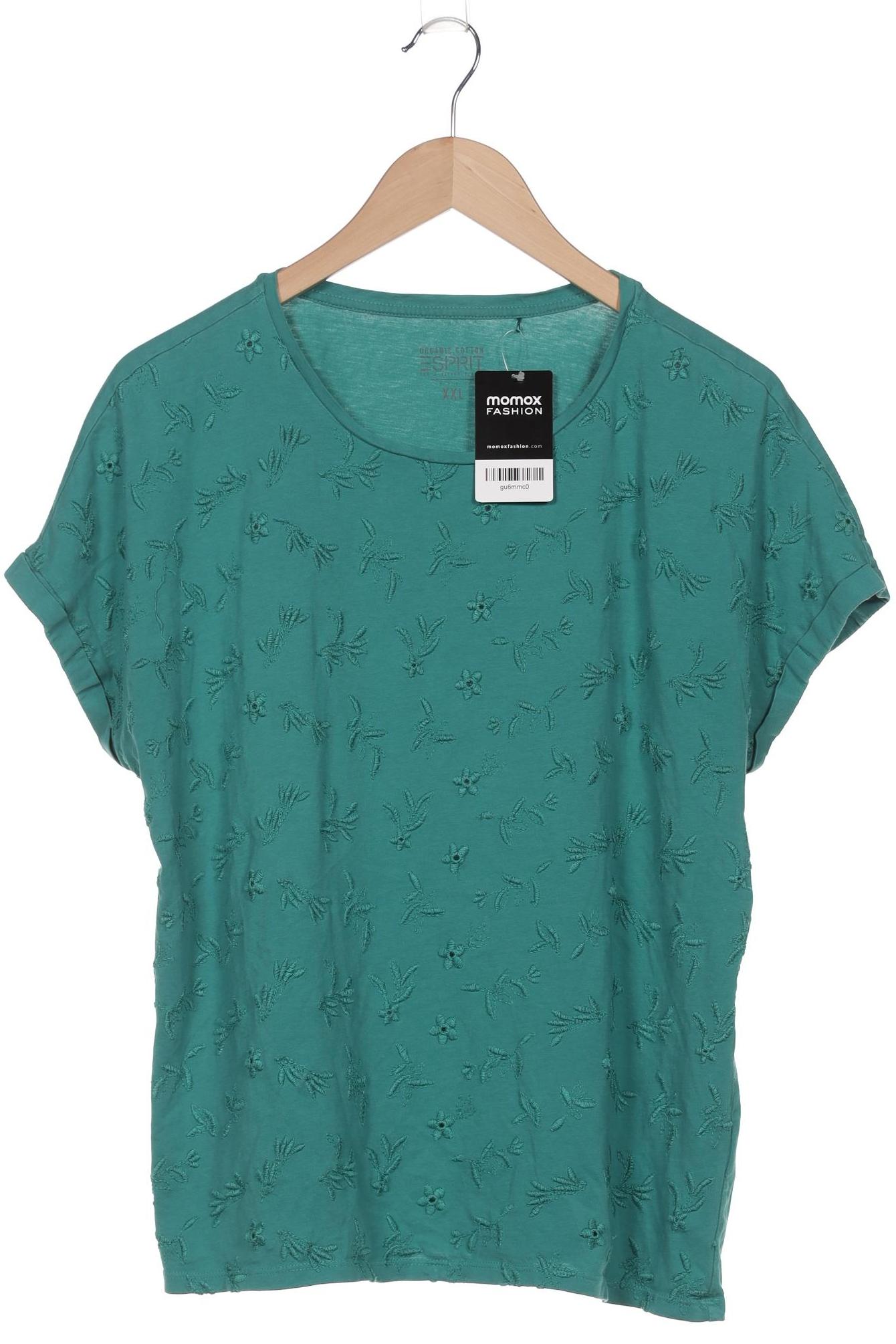 

Esprit Damen T-Shirt, türkis, Gr. 46