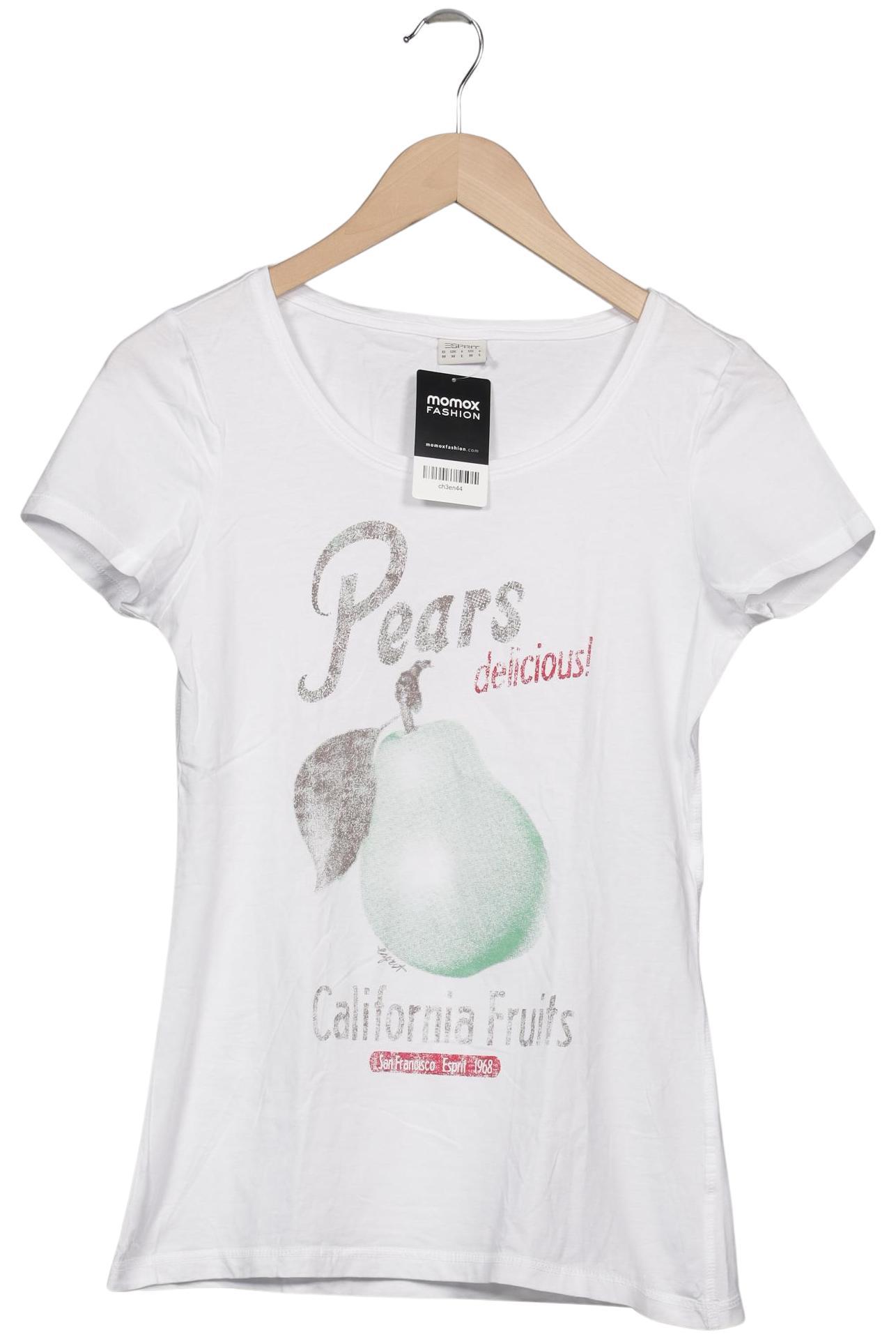 

Esprit Damen T-Shirt, weiß, Gr. 38