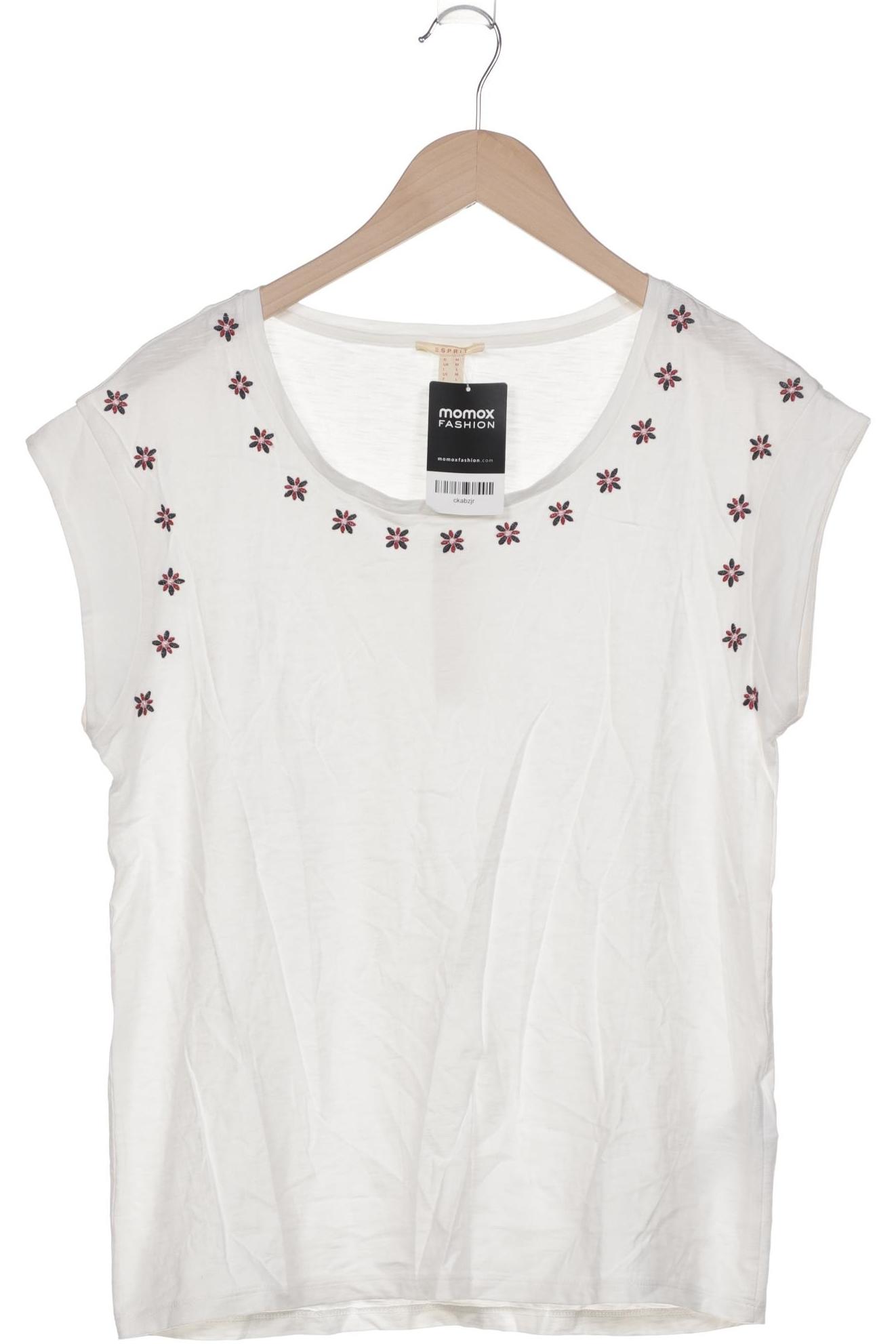 

Esprit Damen T-Shirt, weiß, Gr. 38