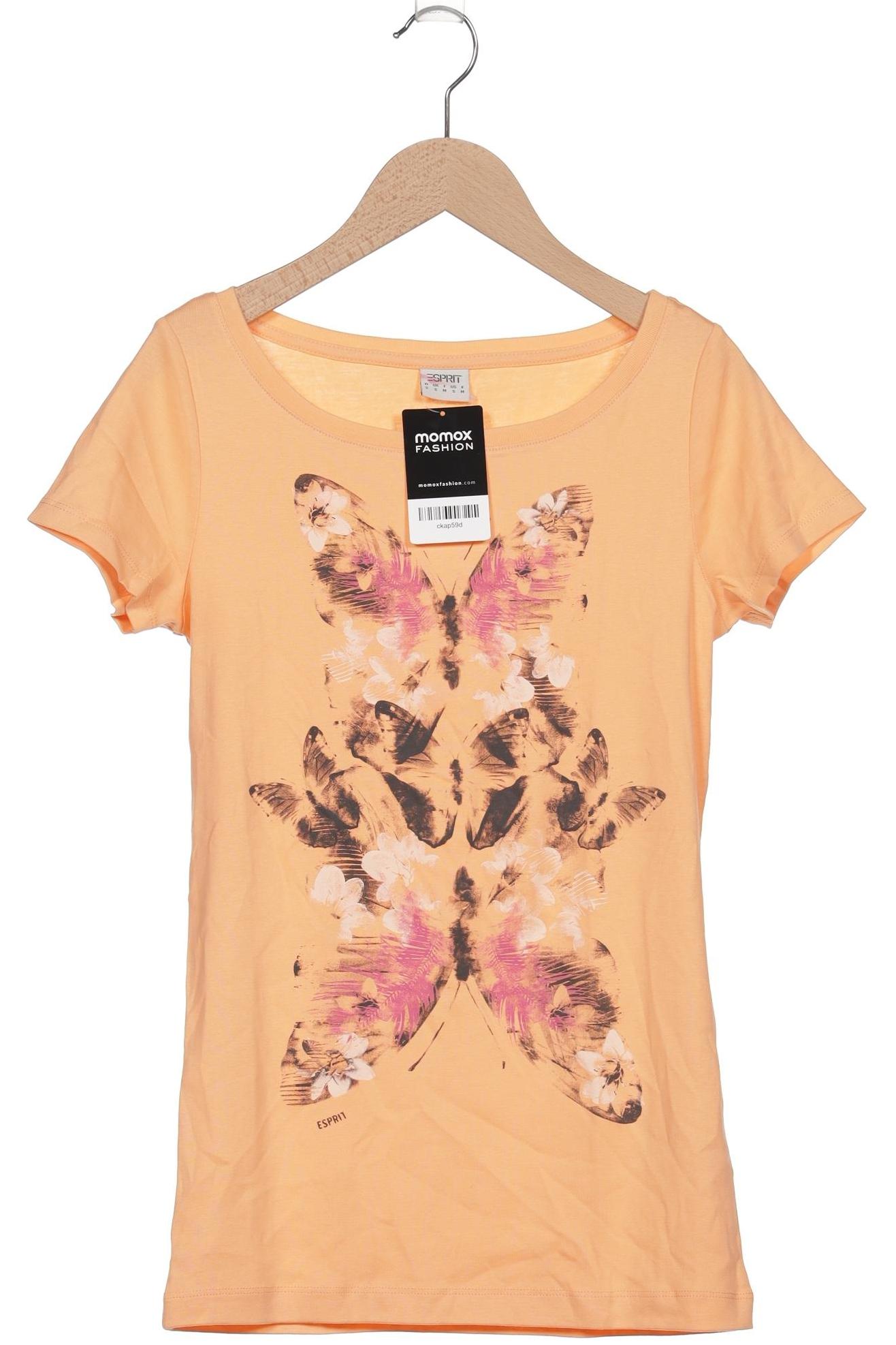 

Esprit Damen T-Shirt, orange, Gr. 36