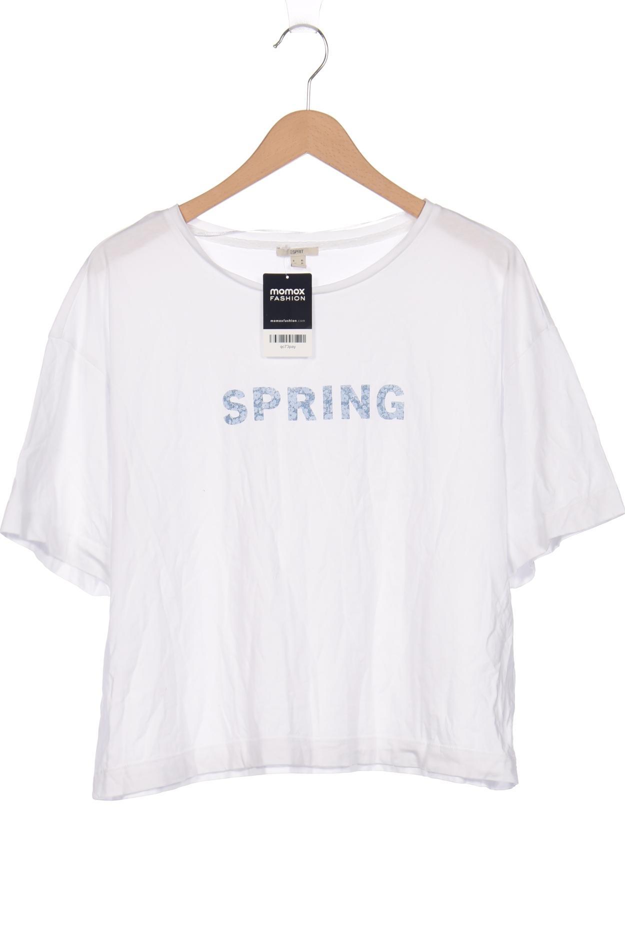 

Esprit Damen T-Shirt, weiß, Gr. 44