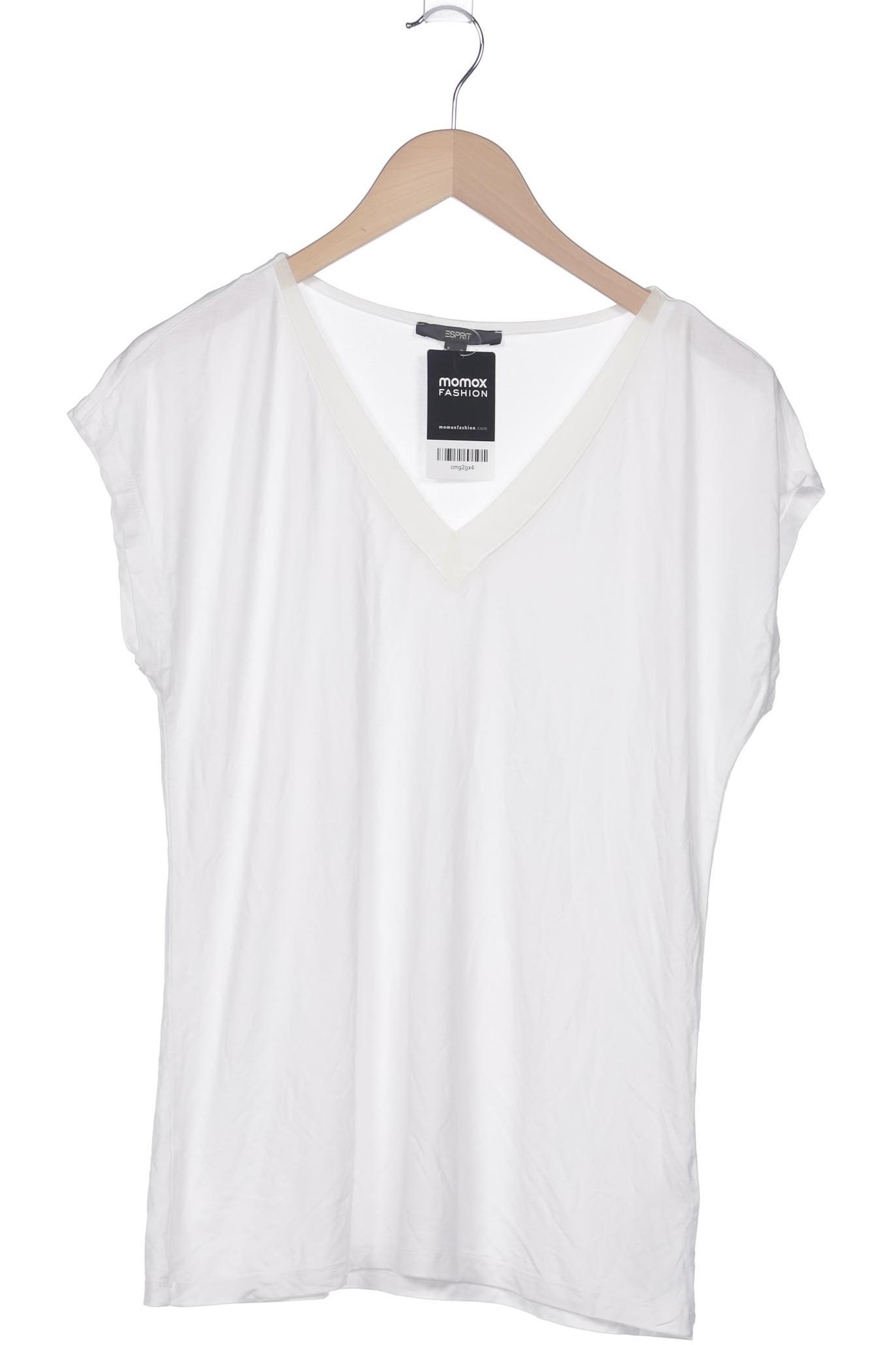 

Esprit Damen T-Shirt, weiß, Gr. 38