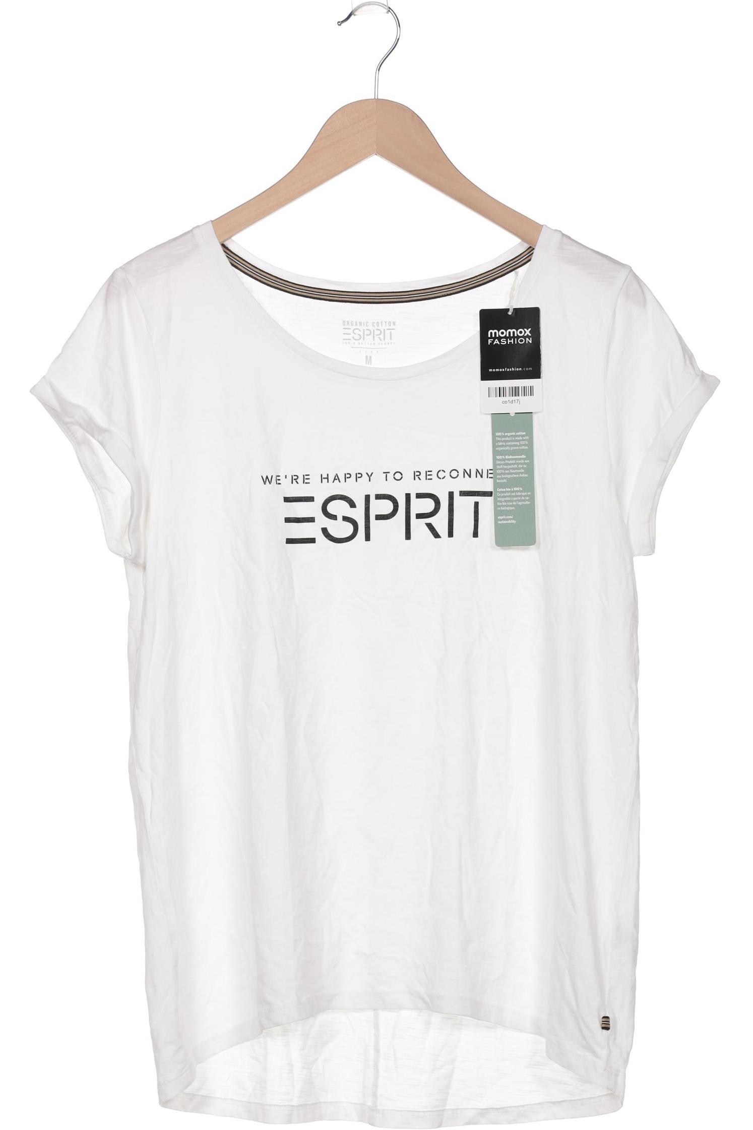 

Esprit Damen T-Shirt, weiß, Gr. 38
