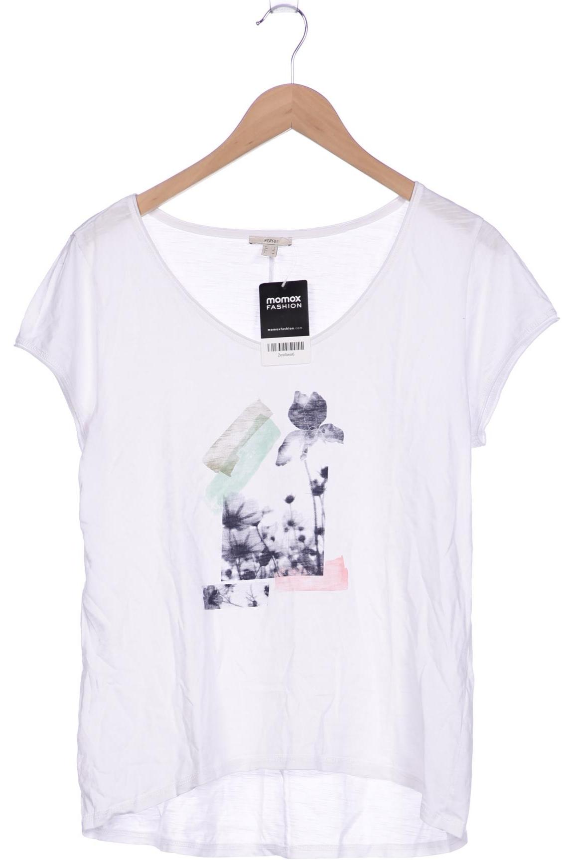 

Esprit Damen T-Shirt, weiß, Gr. 42