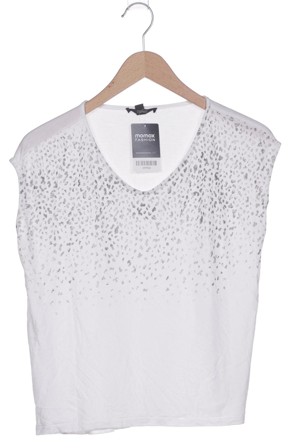 

Esprit Damen T-Shirt, weiß, Gr. 36