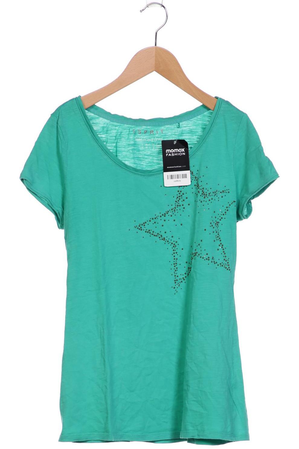 

Esprit Damen T-Shirt, türkis, Gr. 38