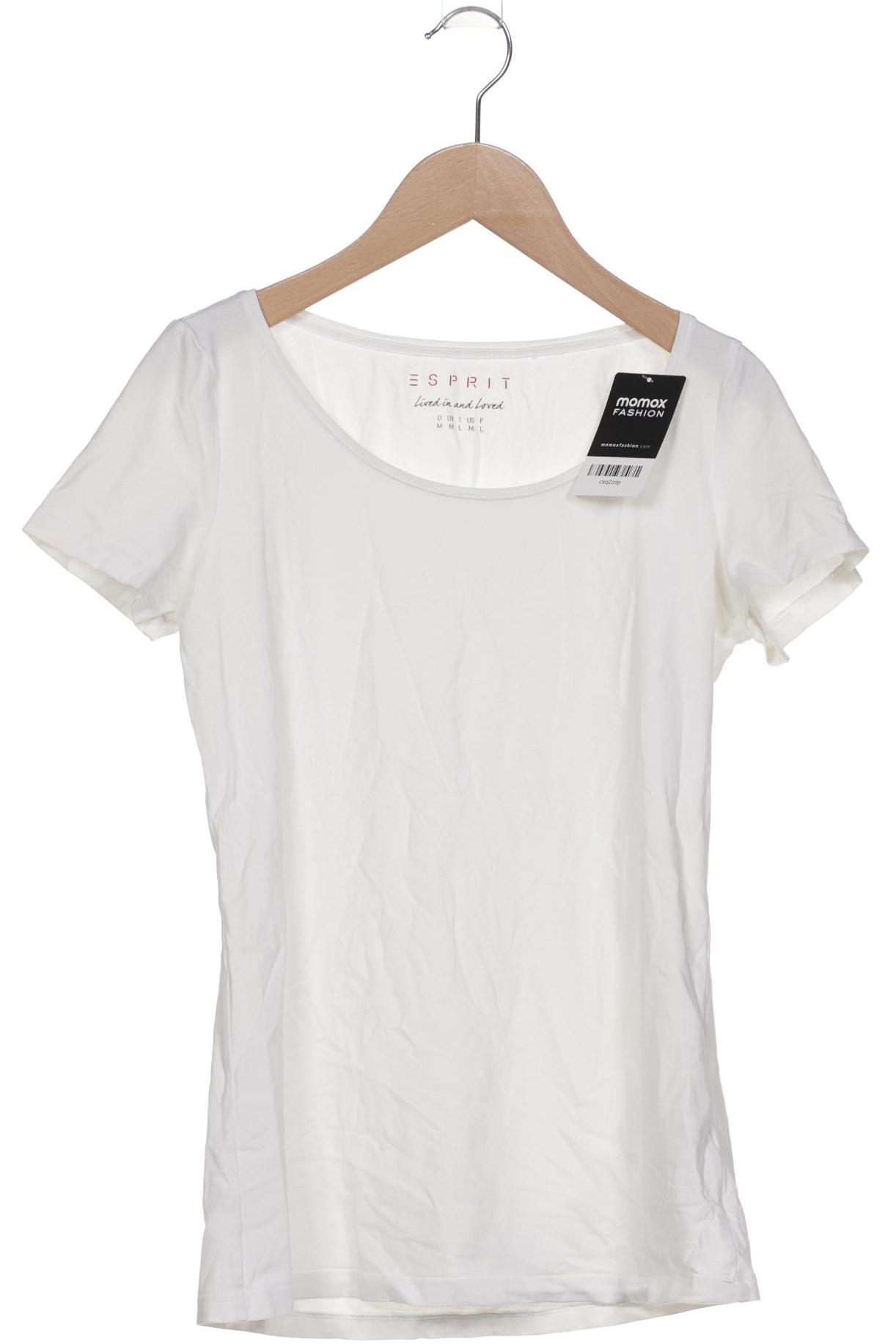 

Esprit Damen T-Shirt, weiß, Gr. 38