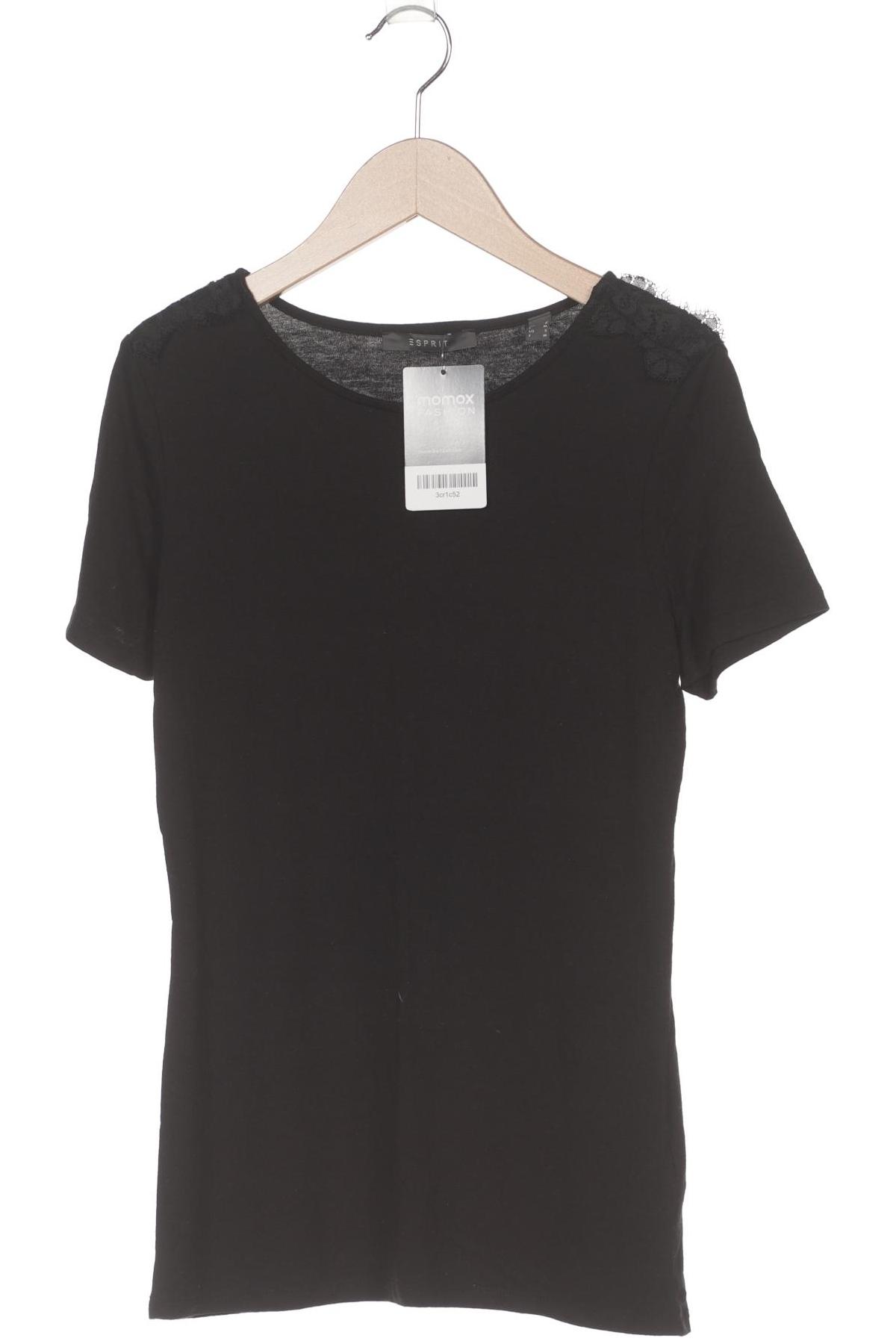 

Esprit Damen T-Shirt, schwarz, Gr. 36