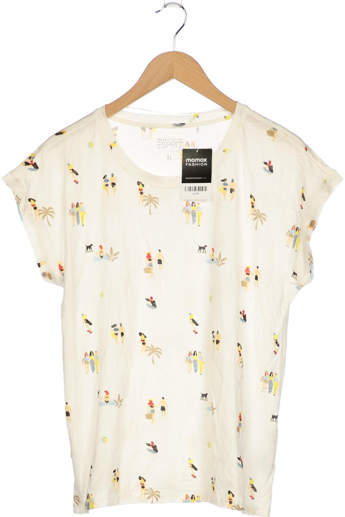 

Esprit Damen T-Shirt, cremeweiß, Gr. 44