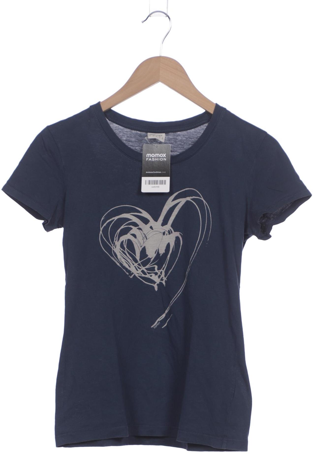 

Esprit Damen T-Shirt, marineblau, Gr. 36