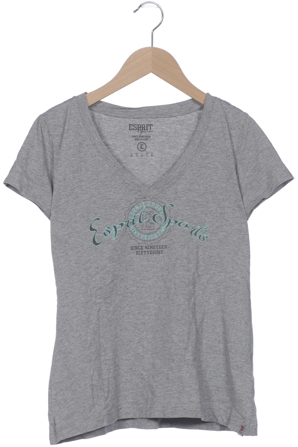 

Esprit Damen T-Shirt, grau, Gr. 40