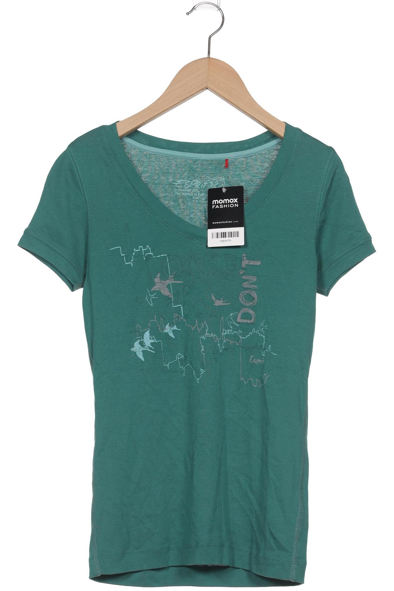 

Esprit Damen T-Shirt, grün, Gr. 36