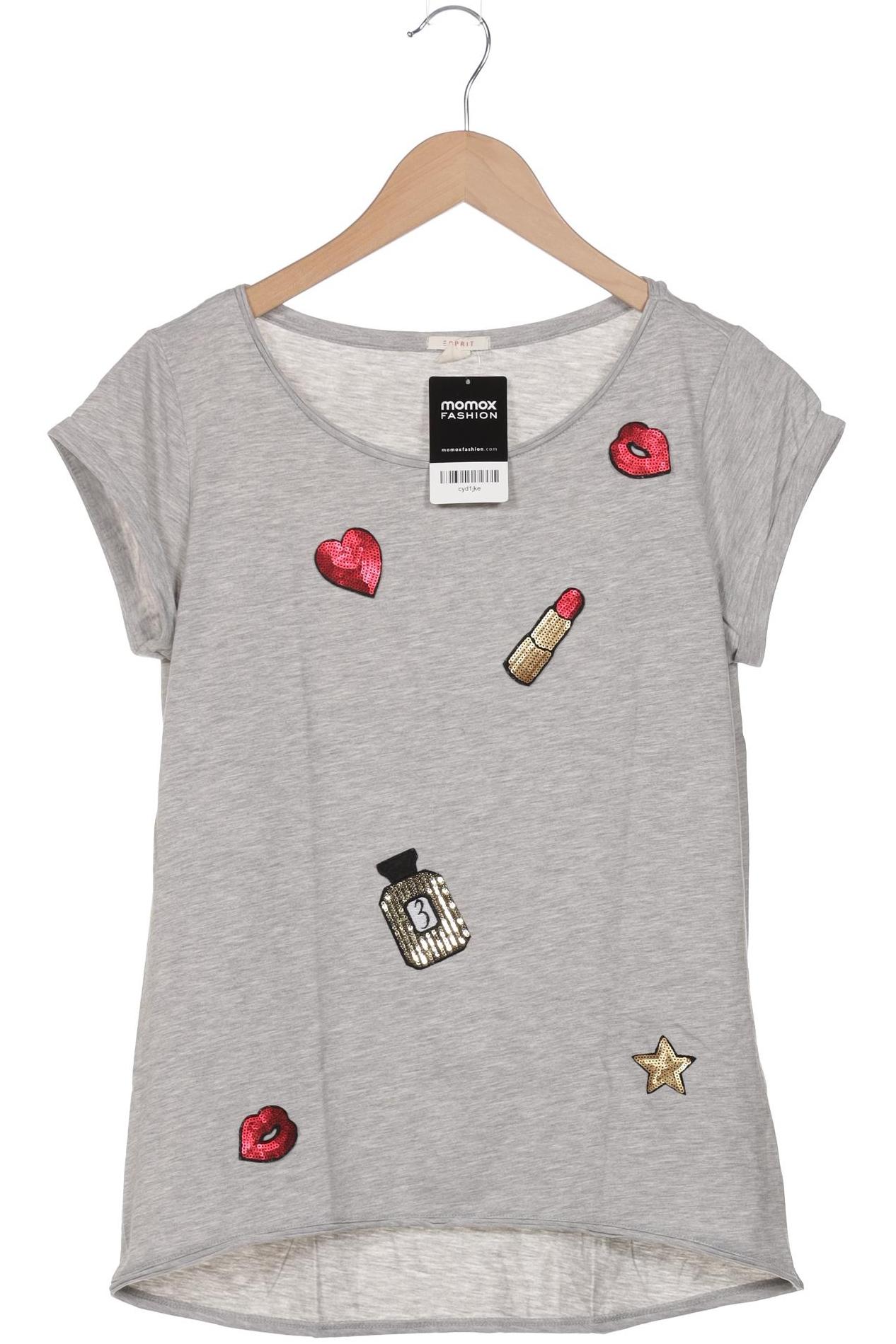 

Esprit Damen T-Shirt, grau, Gr. 36