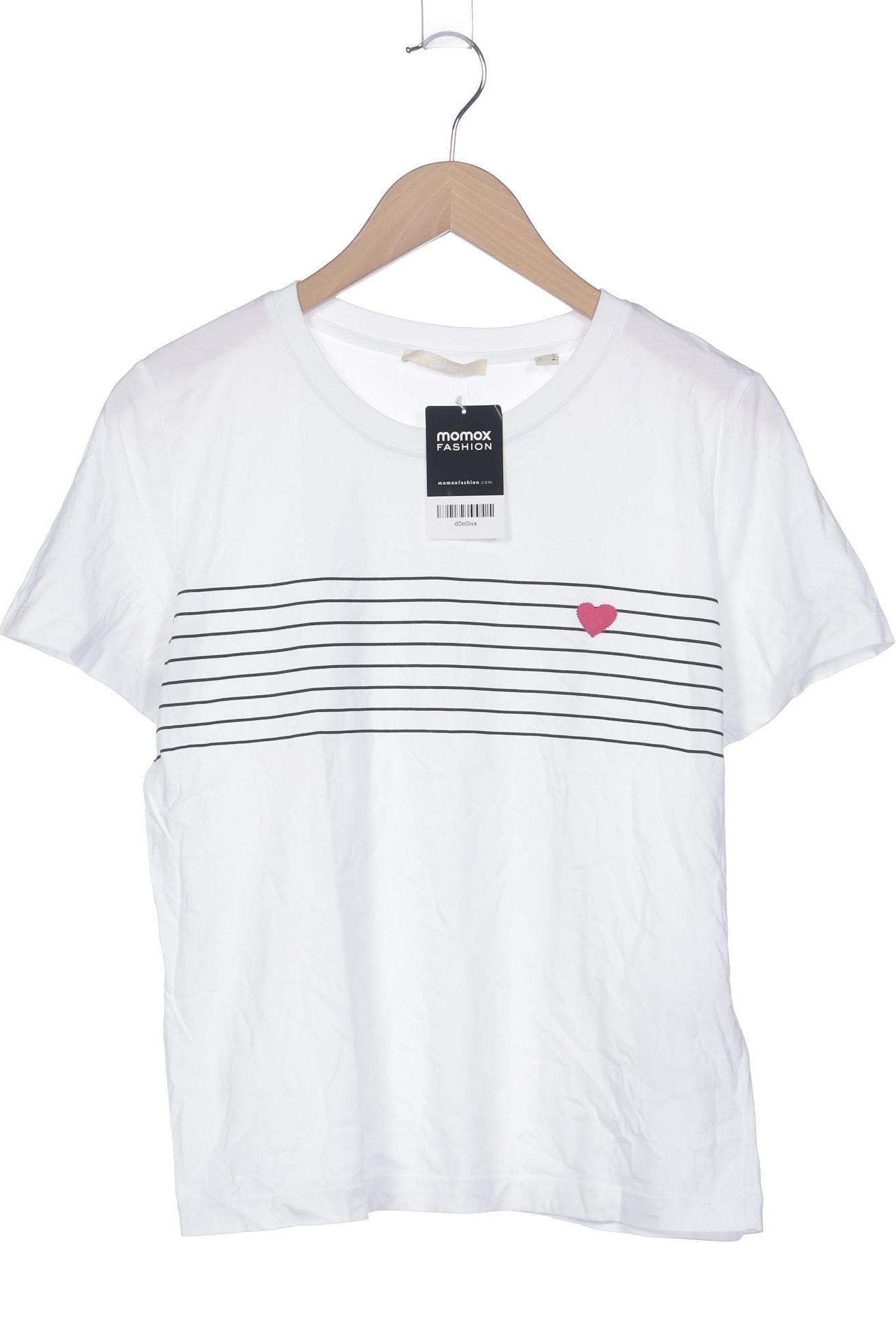 

Esprit Damen T-Shirt, weiß, Gr. 36
