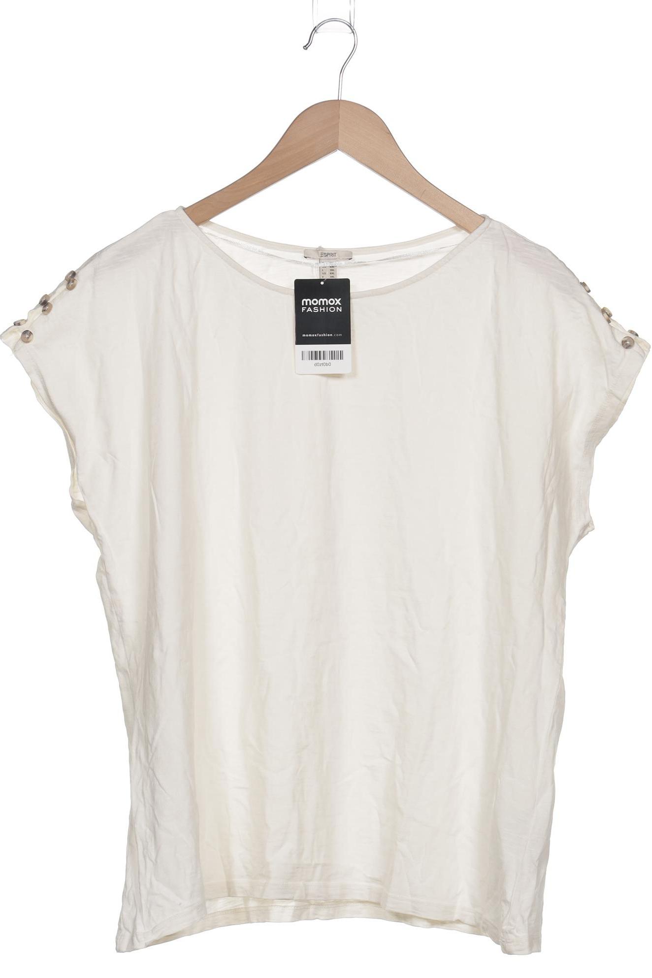 

Esprit Damen T-Shirt, weiß, Gr. 46