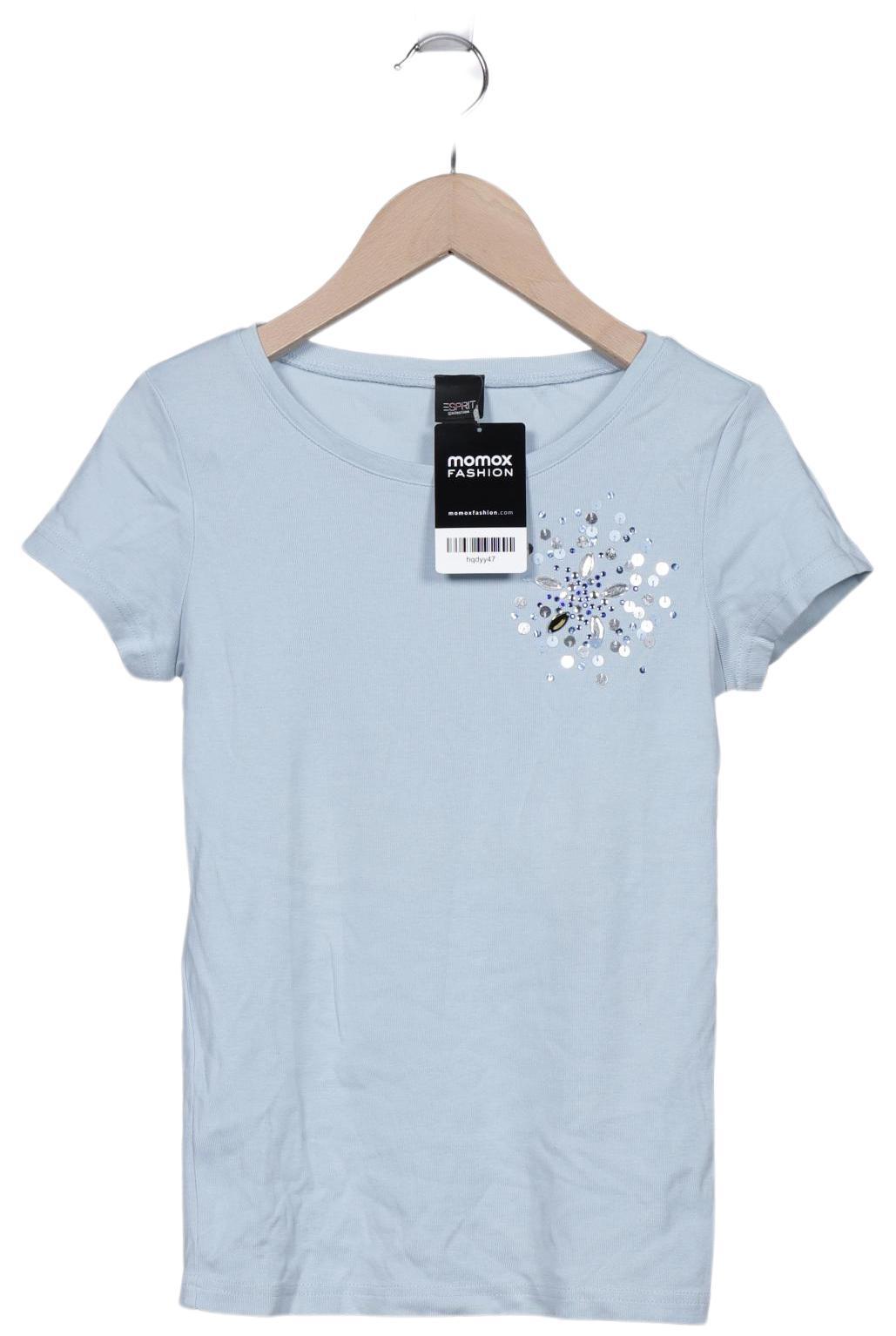 

Esprit Damen T-Shirt, hellblau, Gr. 34