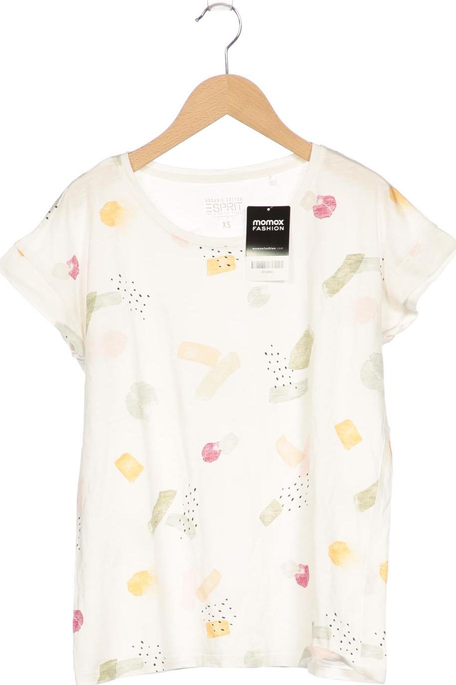 

Esprit Damen T-Shirt, weiß, Gr. 34