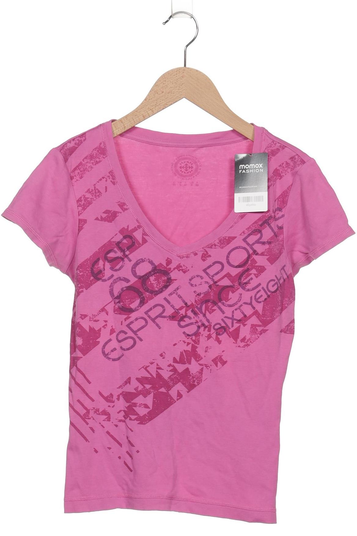 

Esprit Damen T-Shirt, pink, Gr. 36