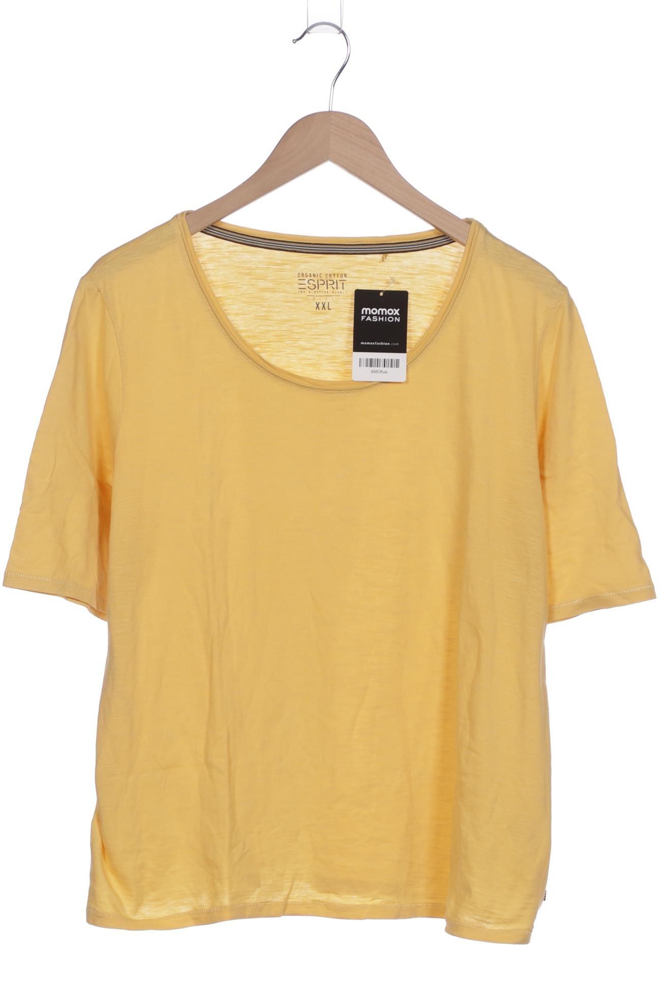 

Esprit Damen T-Shirt, gelb, Gr. 46