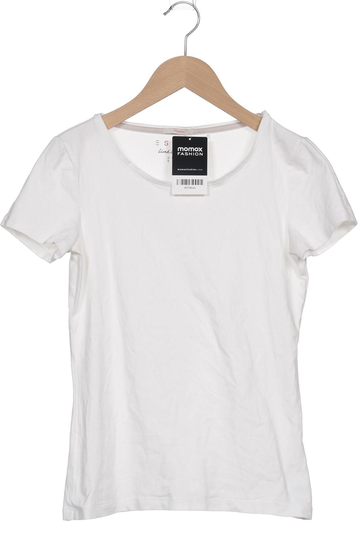 

Esprit Damen T-Shirt, weiß, Gr. 36