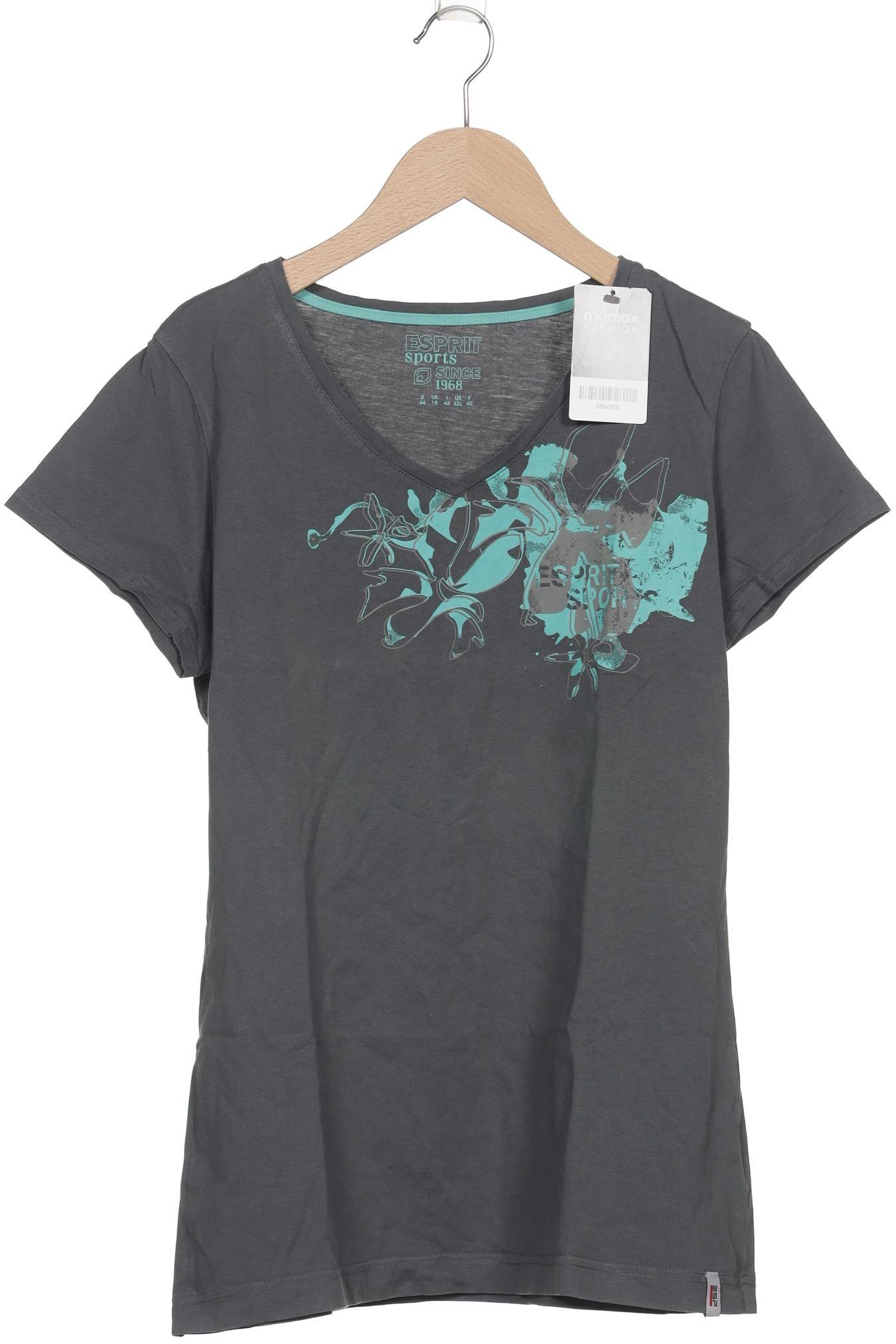

Esprit Damen T-Shirt, grau, Gr. 44