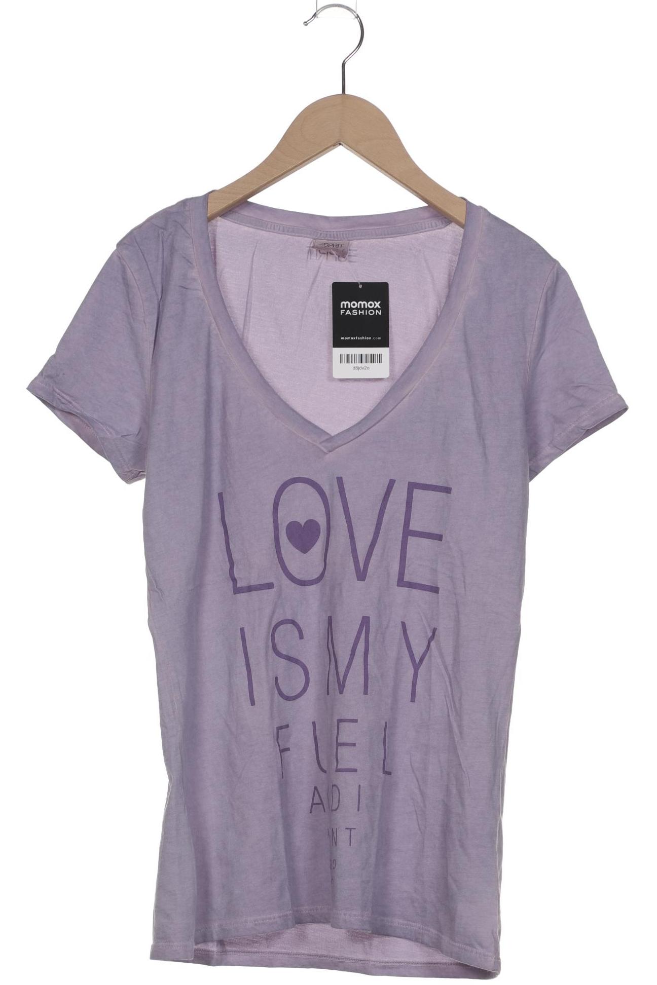 

Esprit Damen T-Shirt, flieder, Gr. 38