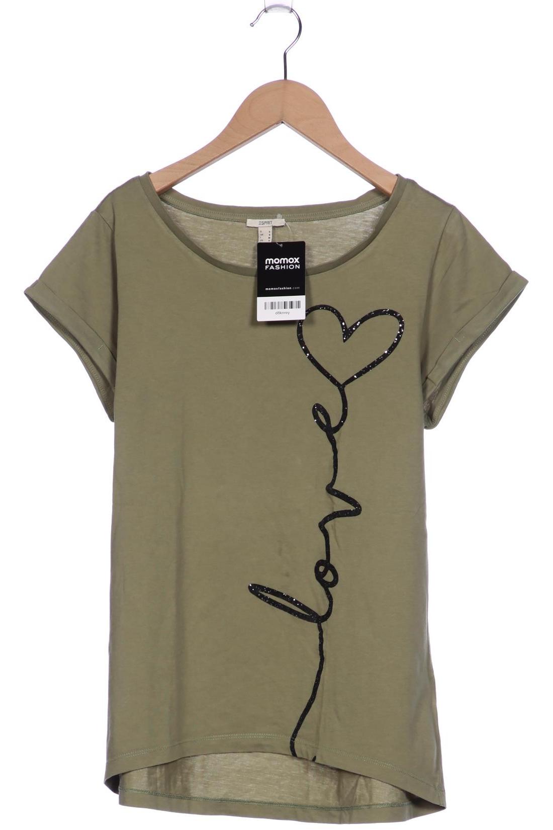 

Esprit Damen T-Shirt, grün, Gr. 36