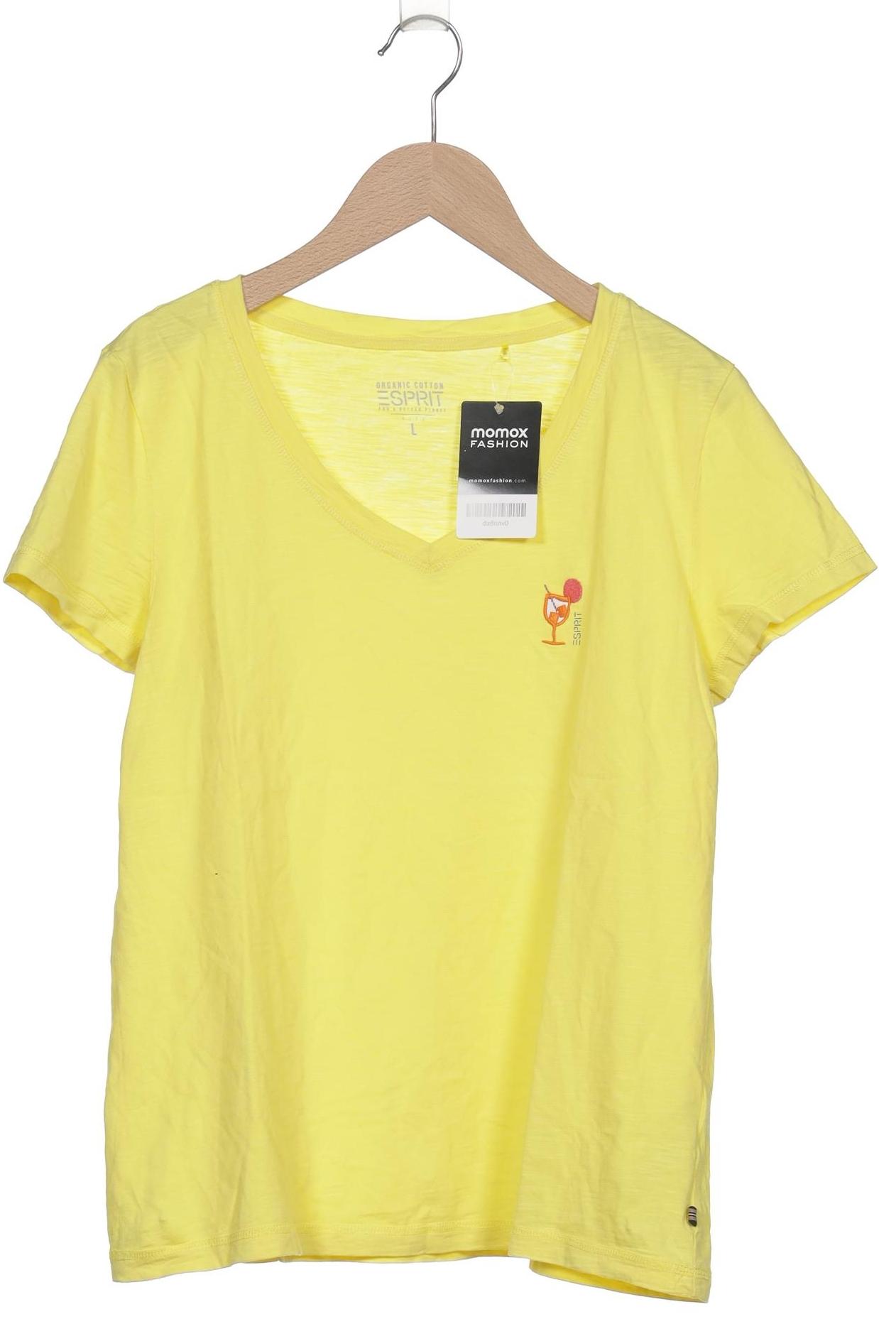 

Esprit Damen T-Shirt, gelb, Gr. 42