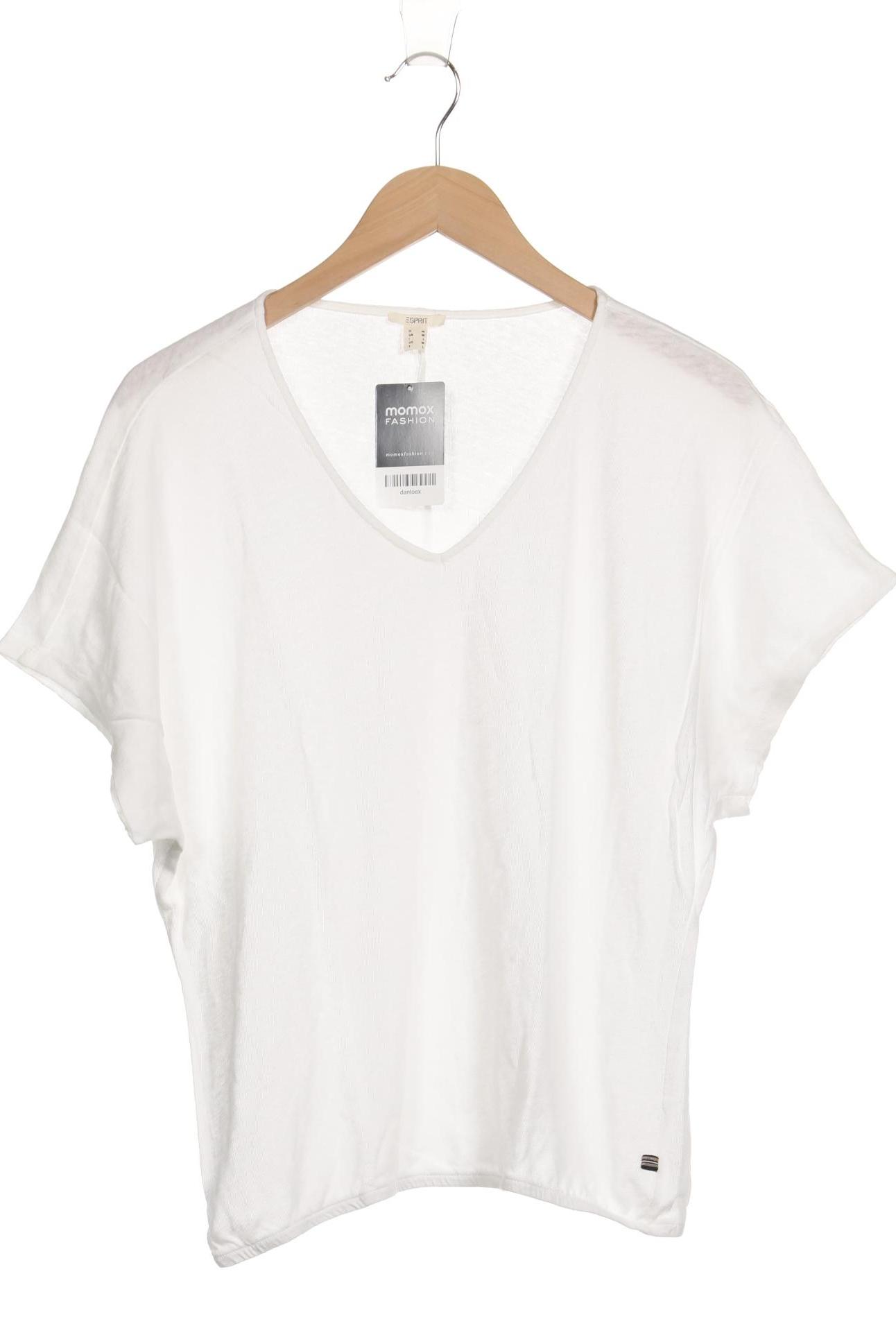

Esprit Damen T-Shirt, weiß, Gr. 38