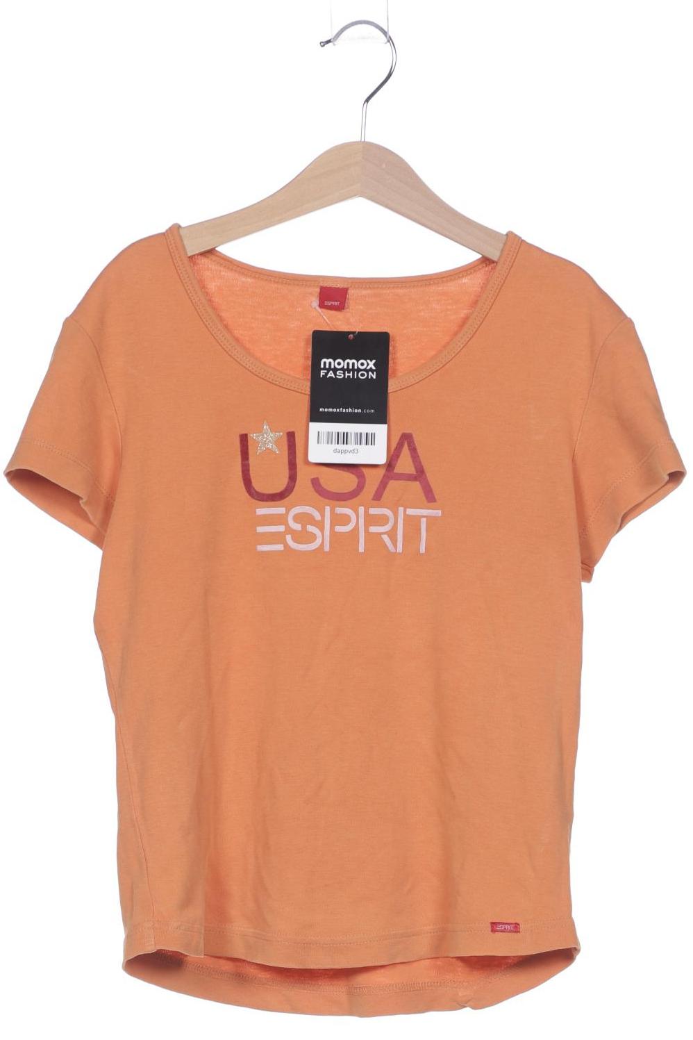 

Esprit Damen T-Shirt, orange, Gr. 34