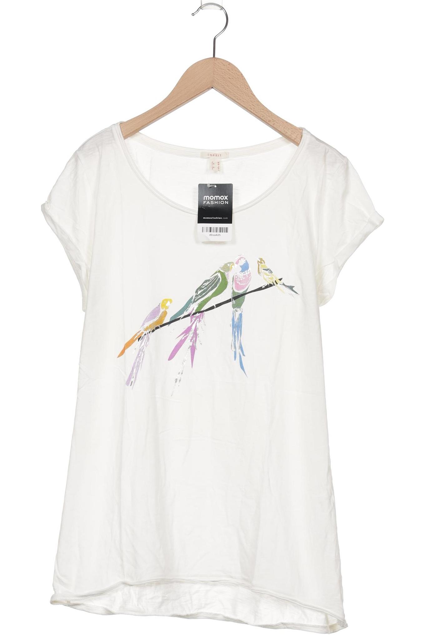 

Esprit Damen T-Shirt, cremeweiß, Gr. 38